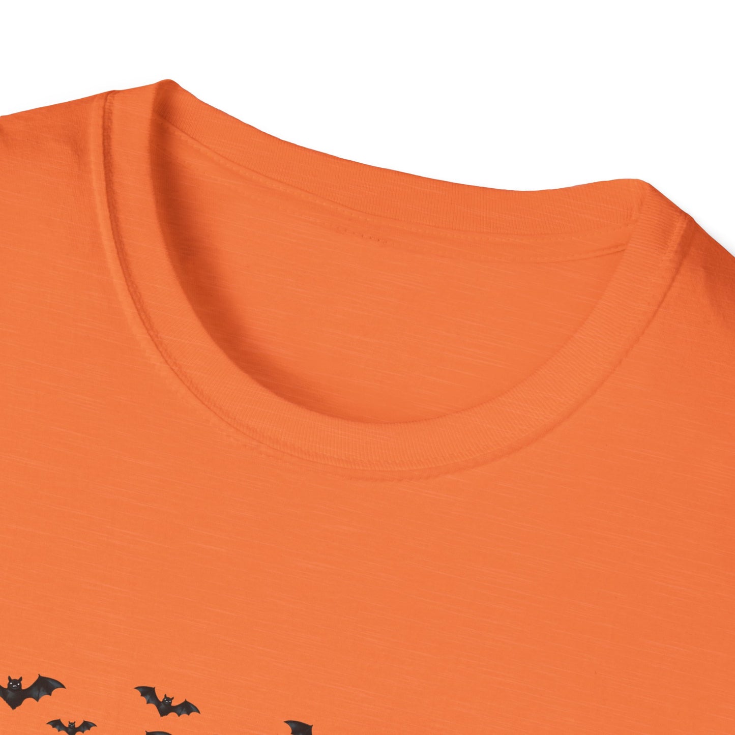 Funny Cow Halloween T-Shirt - "MOO I Mean BOO" - Unisex Softstyle Tee