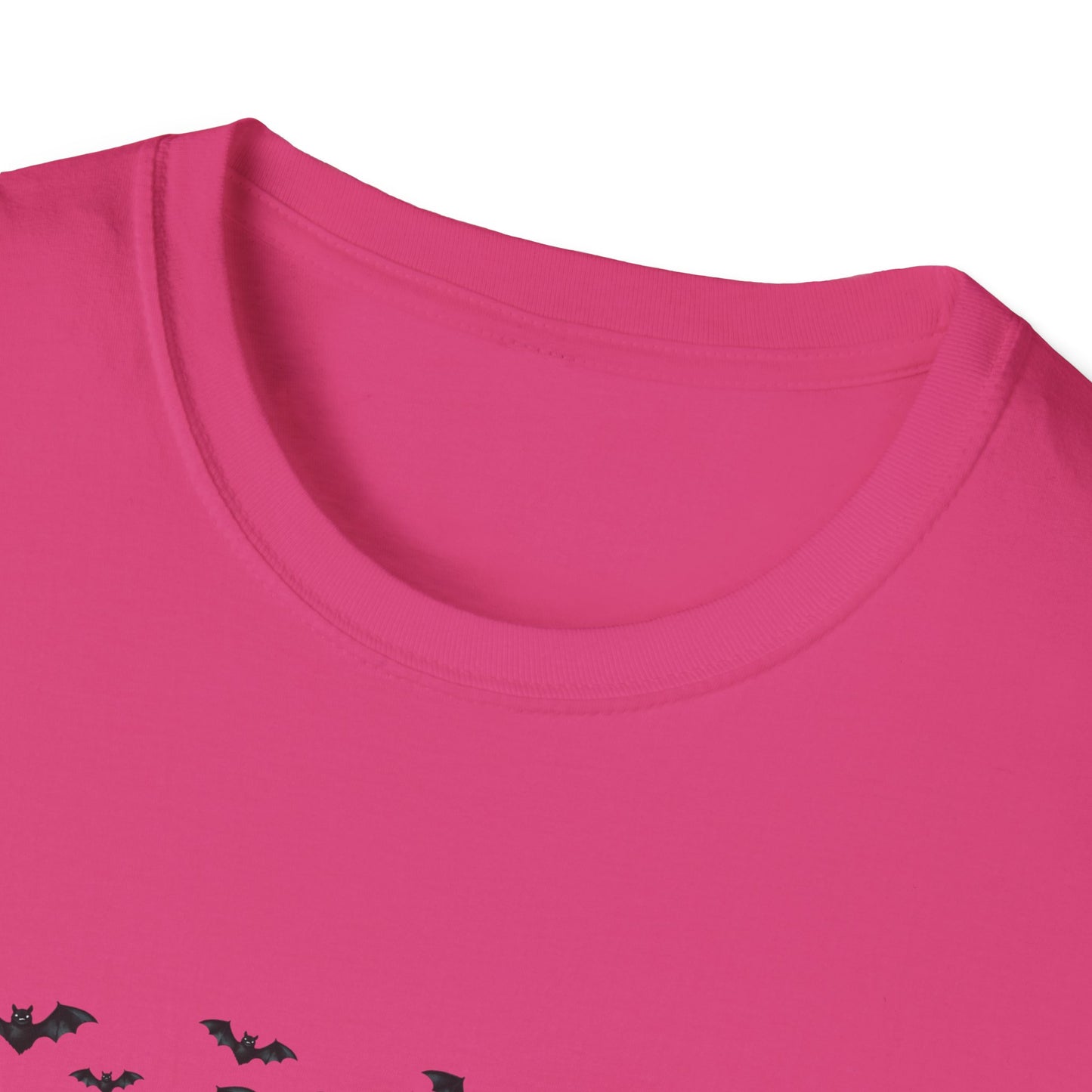 Funny Cow Halloween T-Shirt - "MOO I Mean BOO" - Unisex Softstyle Tee