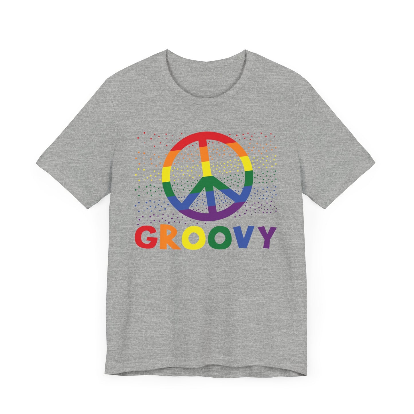 Groovy PeaceUnisex Jersey Short Sleeve Tee