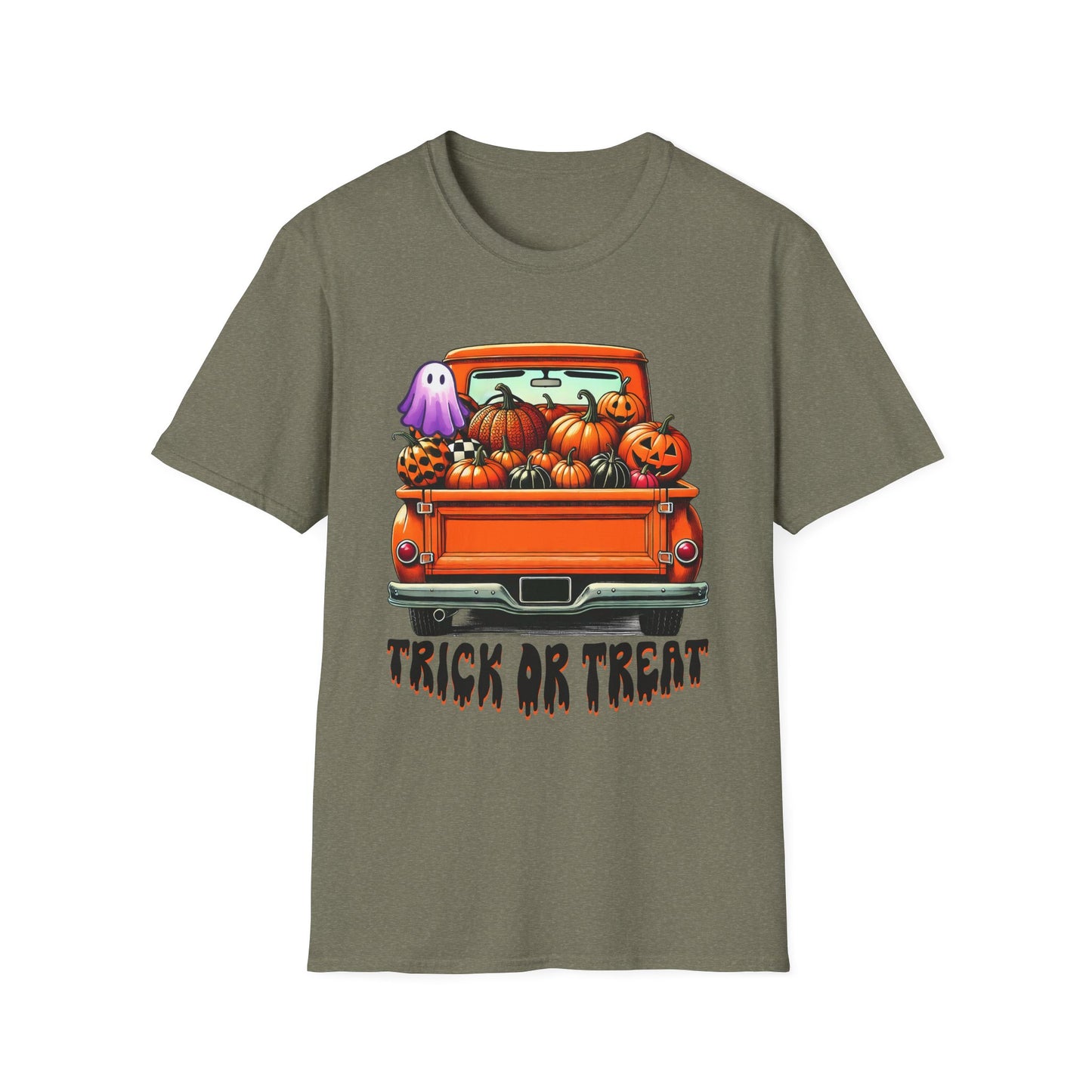 Unisex Halloween T-Shirt - Trick or Treat Vintage Design