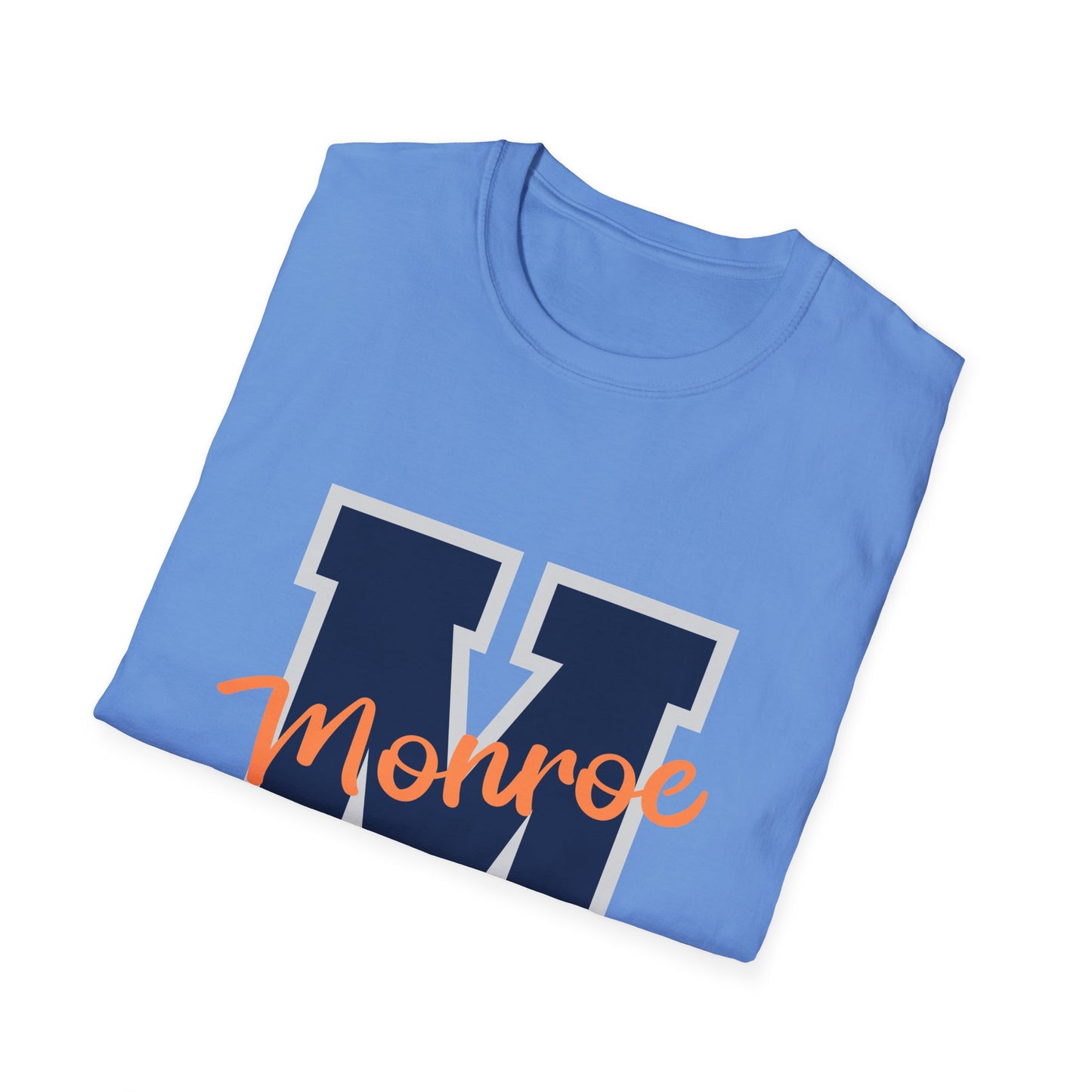 Orange Monroe Navy MUnisex Softstyle T-Shirt