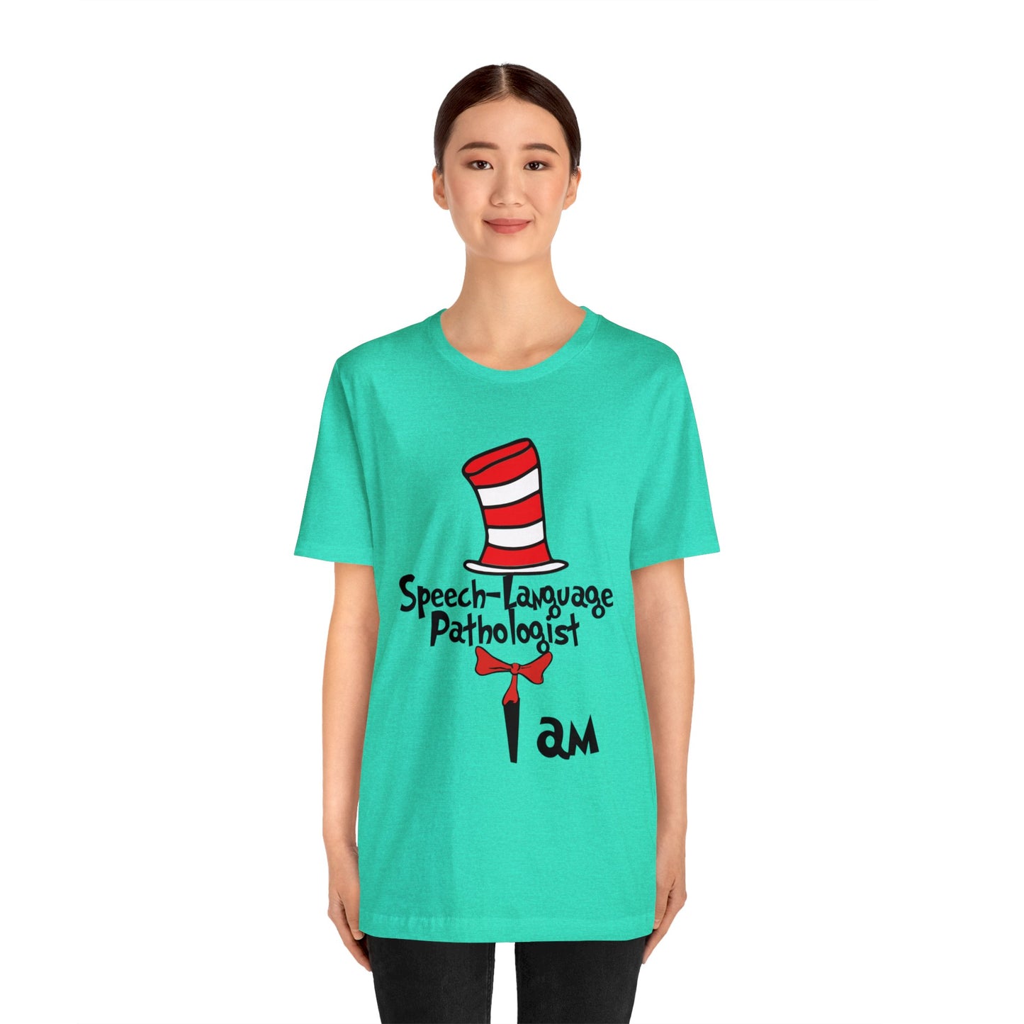 Speech Language Pathologist I amUnisex Jersey Short Sleeve Tee