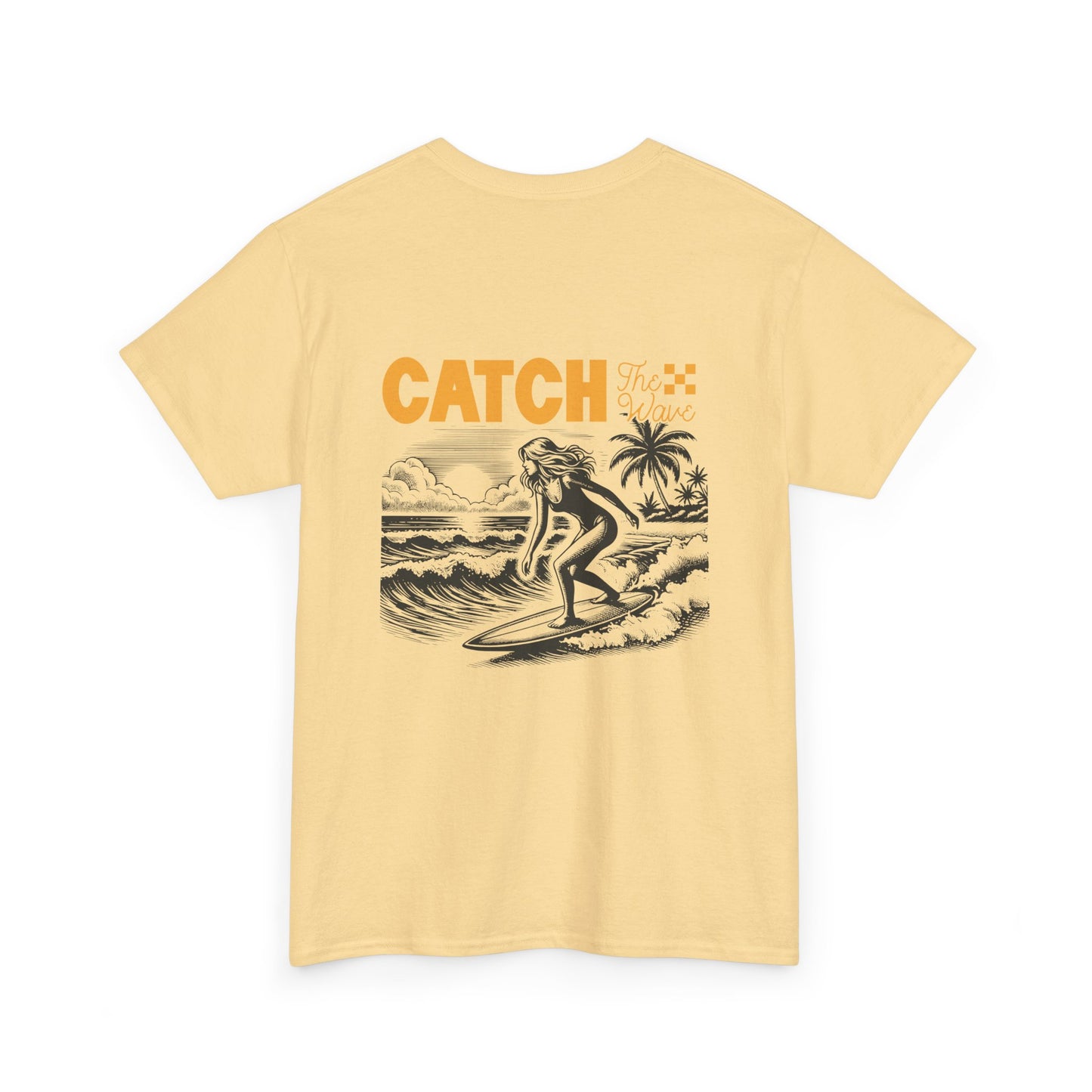 Wild Beach-- Catch the WaveUnisex Heavy Cotton Tee