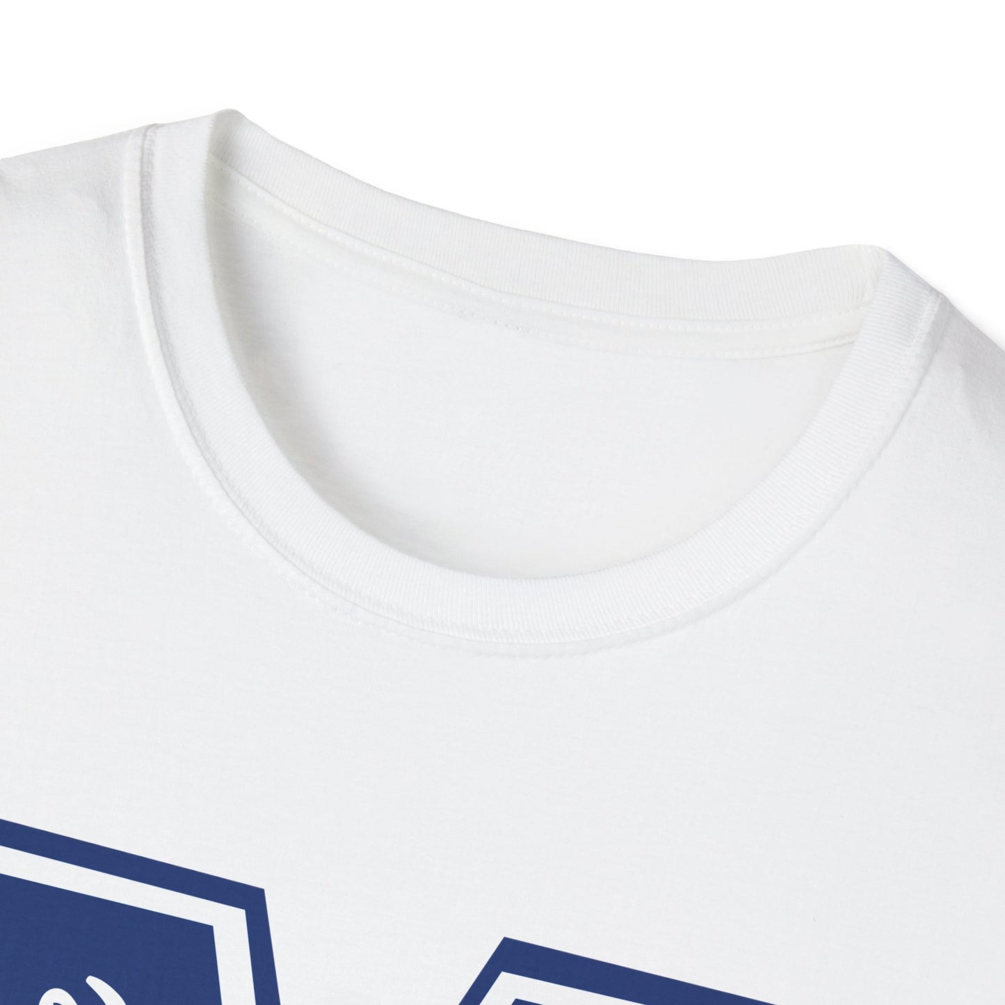 Blue Varsity M Monroe NavUnisex Softstyle T-Shirt