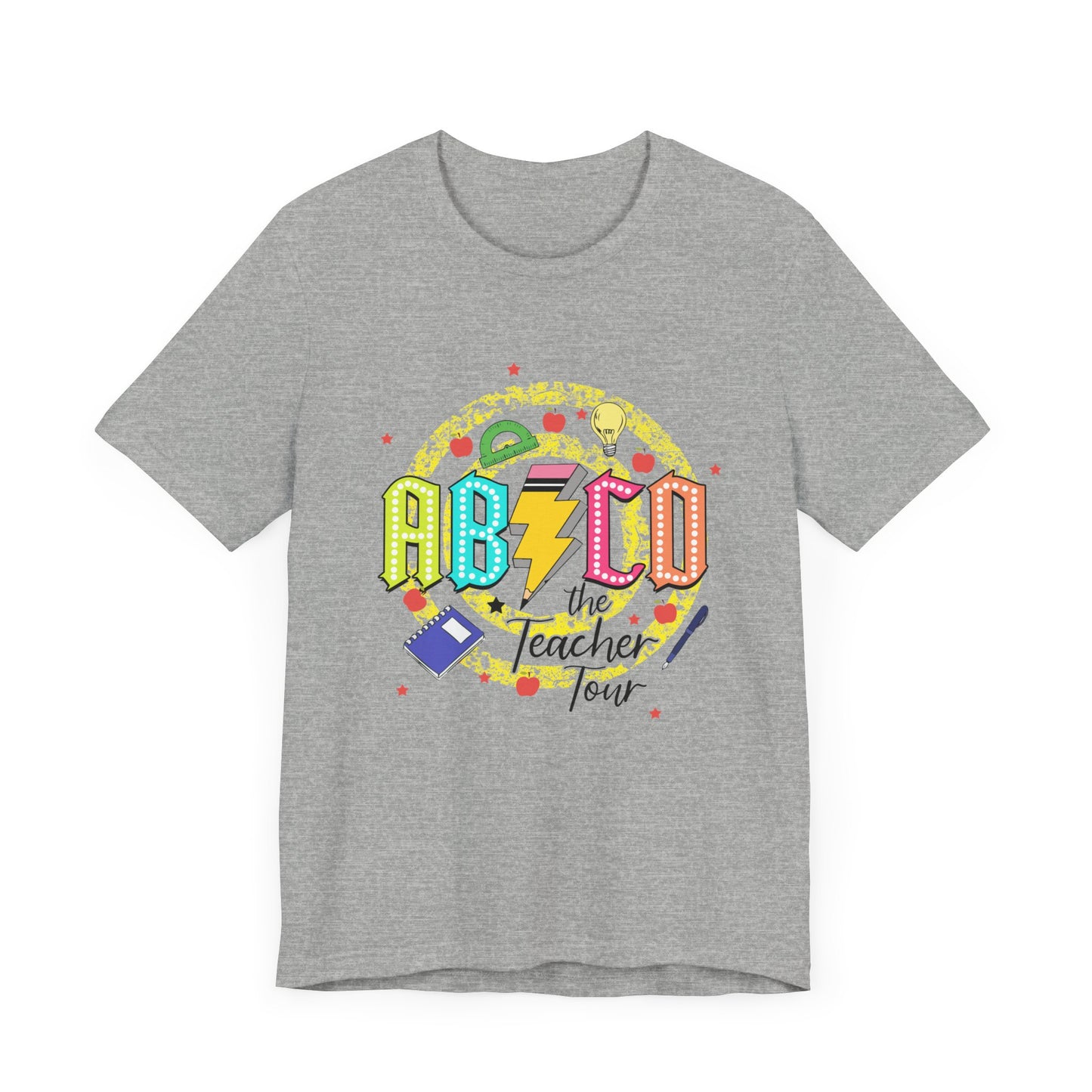 AB/CD Teacher Tour Unisex Jersey Short Sleeve Tee