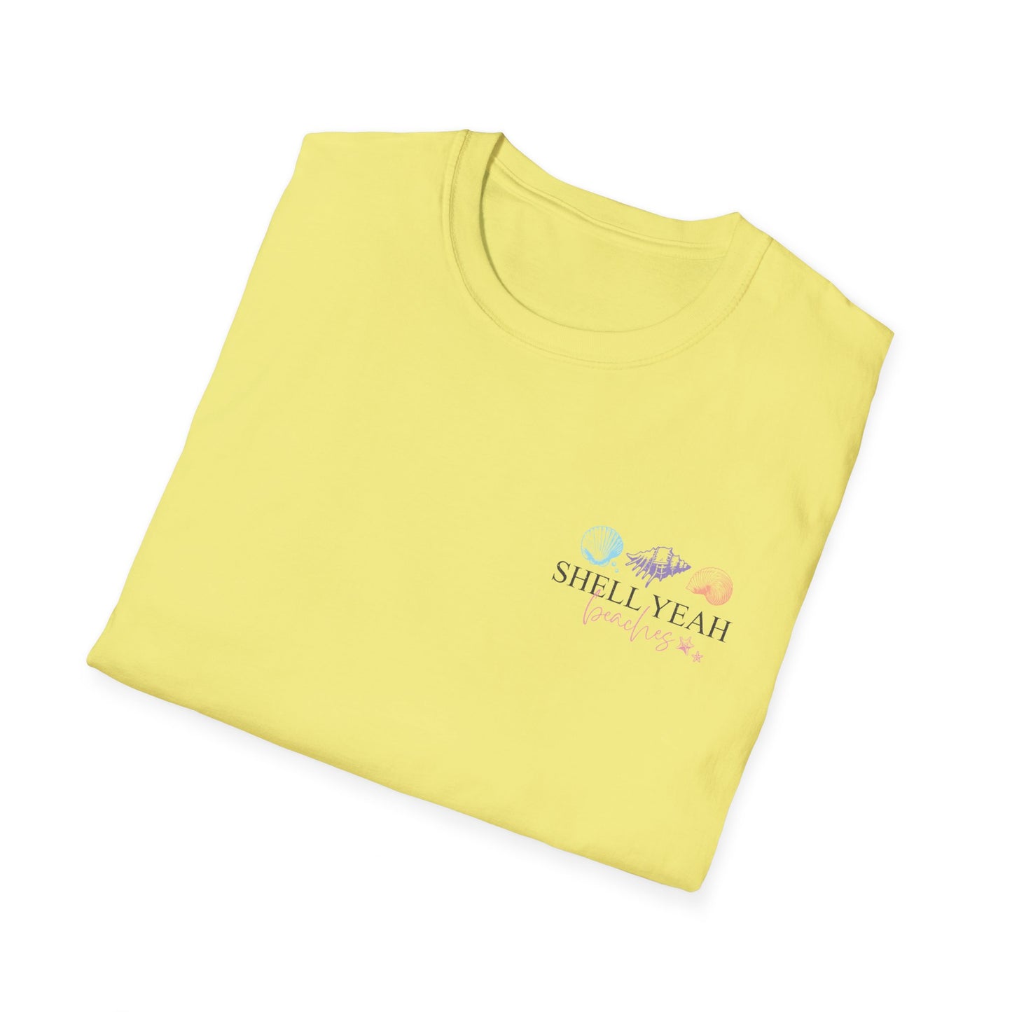 Shell Yeah Beaches, SUN SAND- Margarita IN HAND Unisex Softstyle T-Shirt