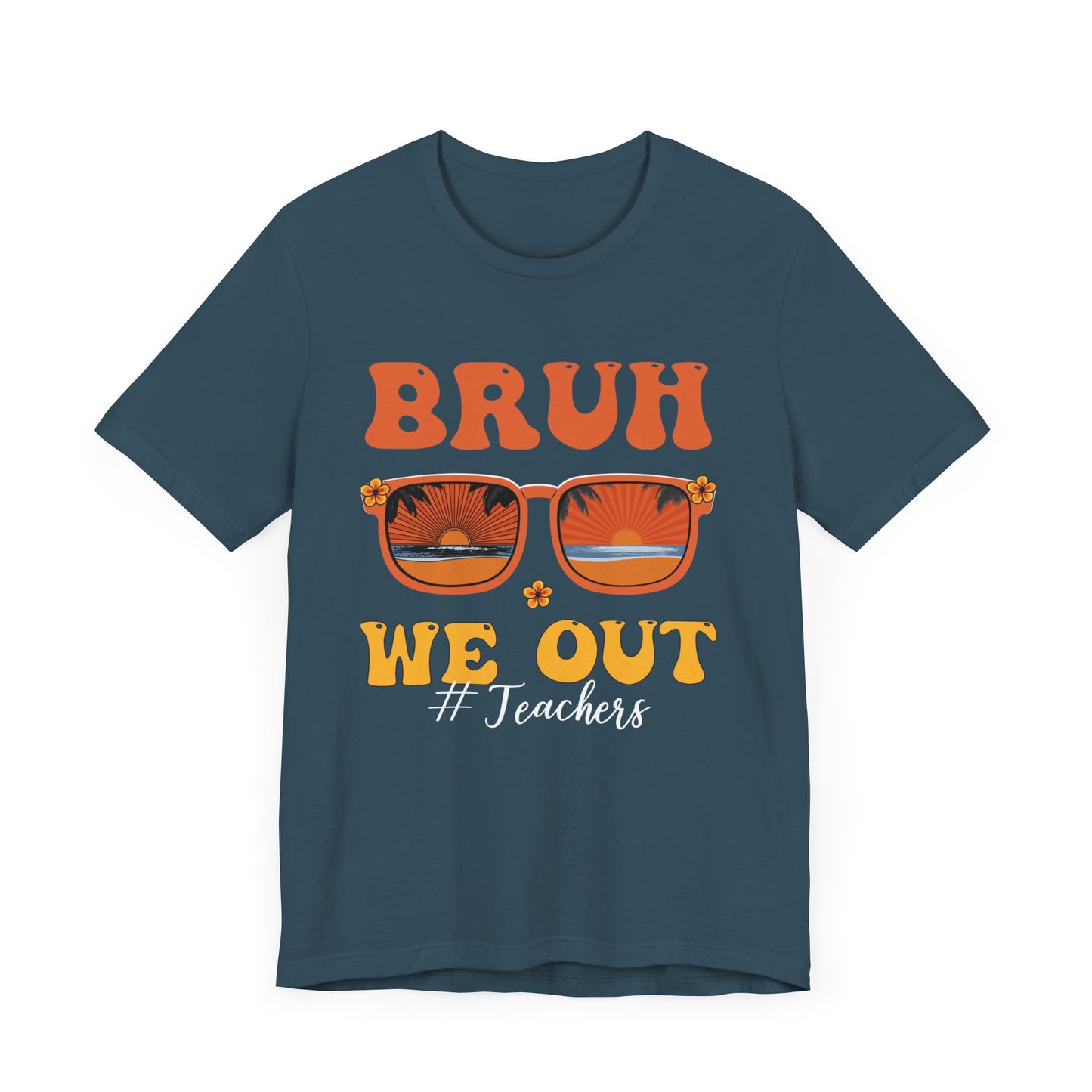 Bruh We Out Sunglasses Unisex Jersey Short Sleeve Tee