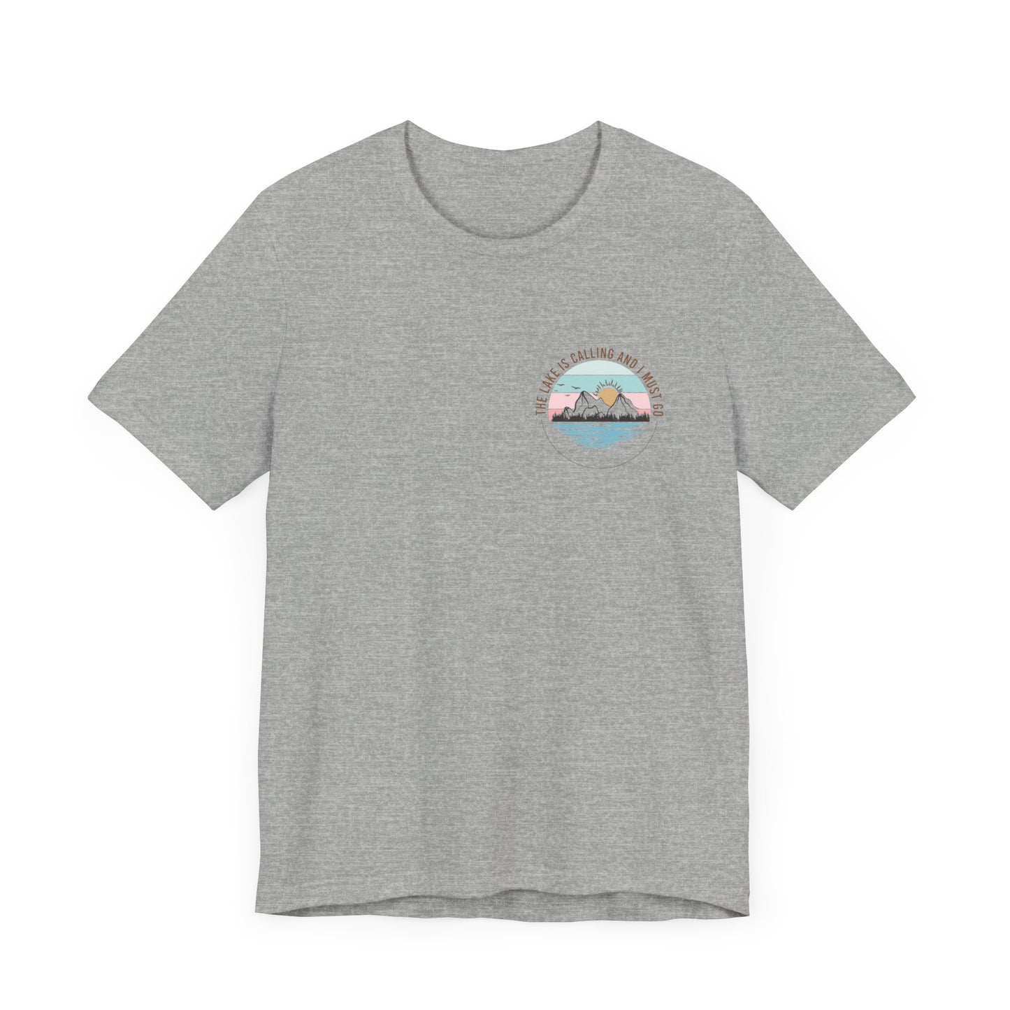 Take me to the Lake Unisex Jersey Short Sleeve Tee