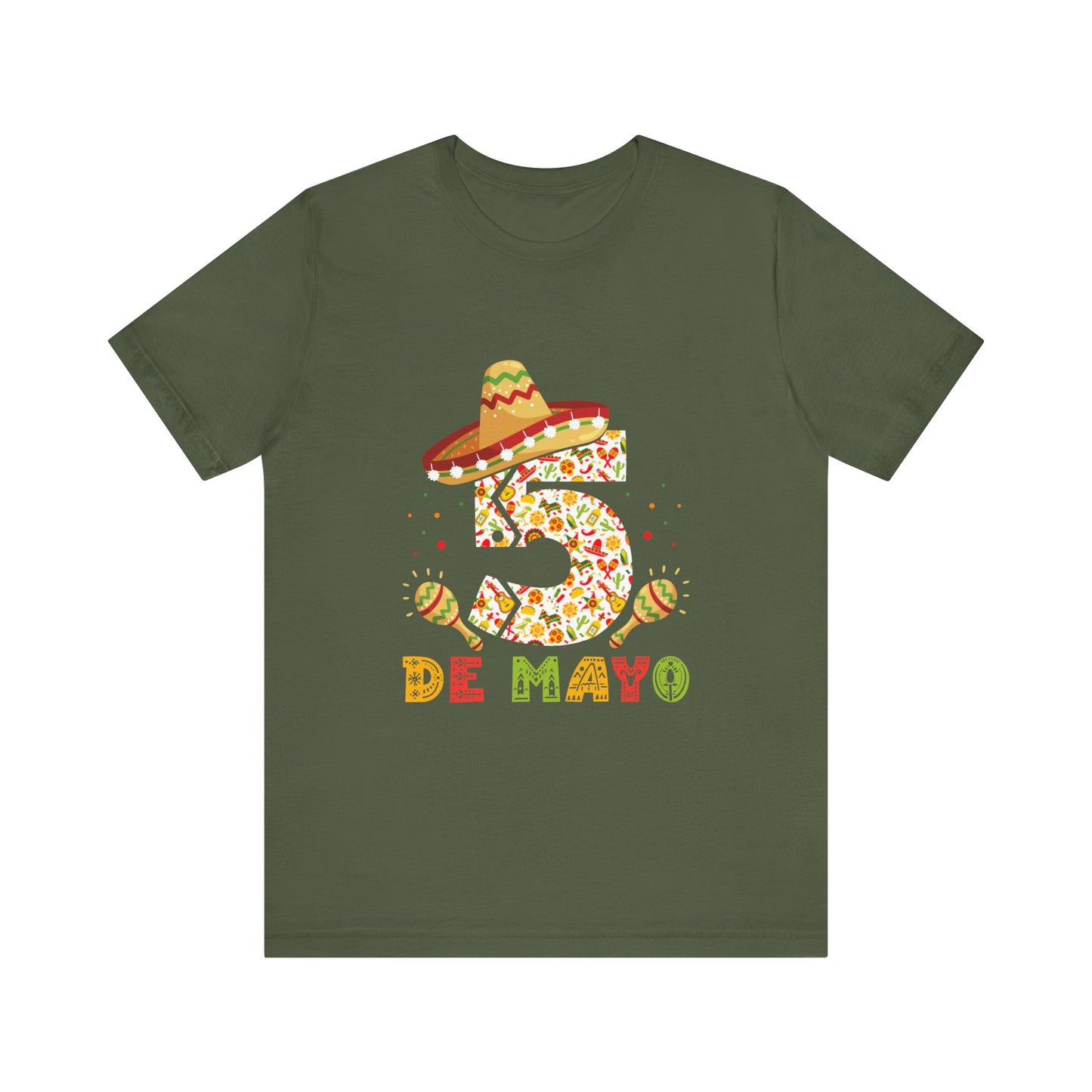 Cinco De Mayo 5 Unisex Jersey Short Sleeve Tee