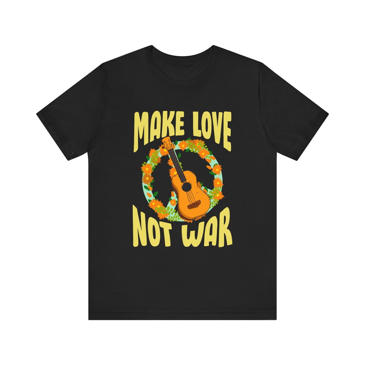 Make Love Not War Unisex Jersey Short Sleeve Tee