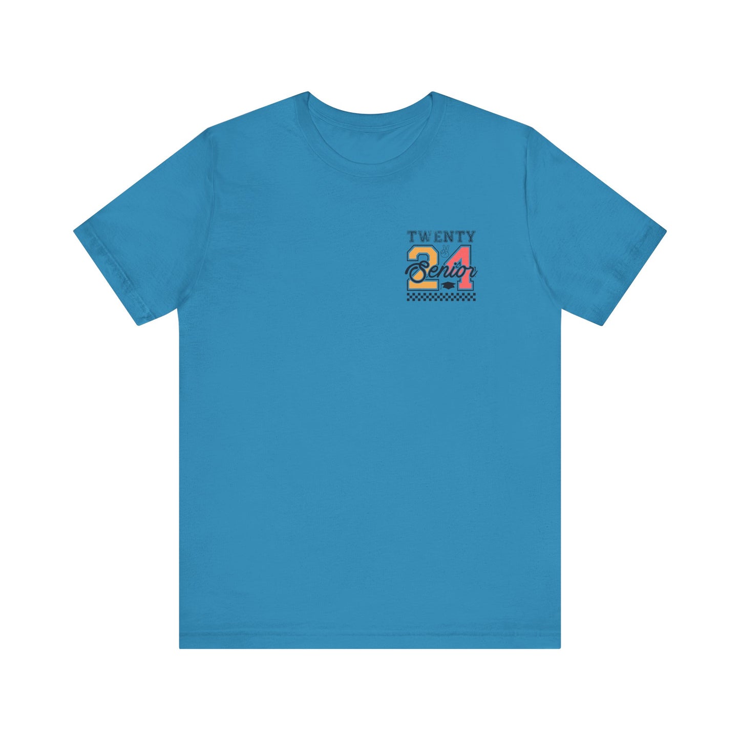 2024 Senior Front and Back Unisex Jersey Short Sleeve Tee