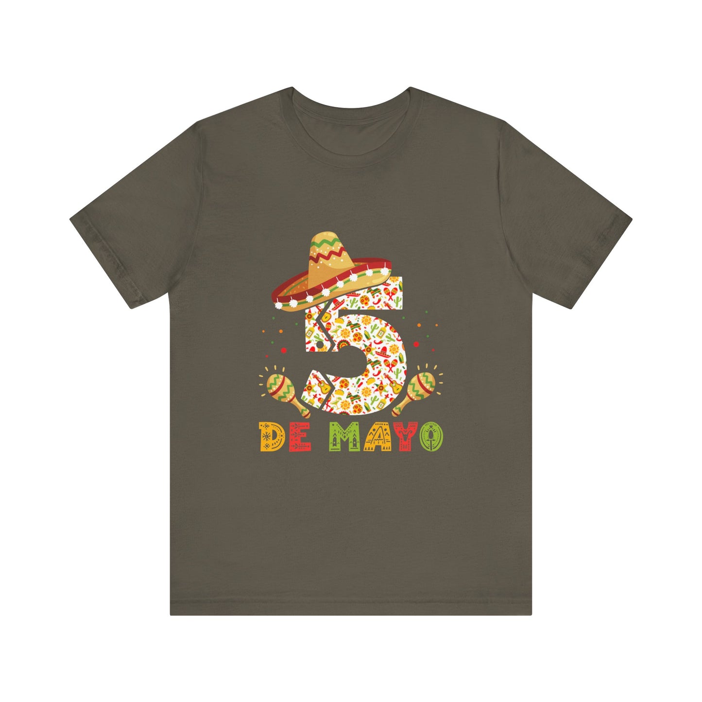 Cinco De Mayo 5 Unisex Jersey Short Sleeve Tee