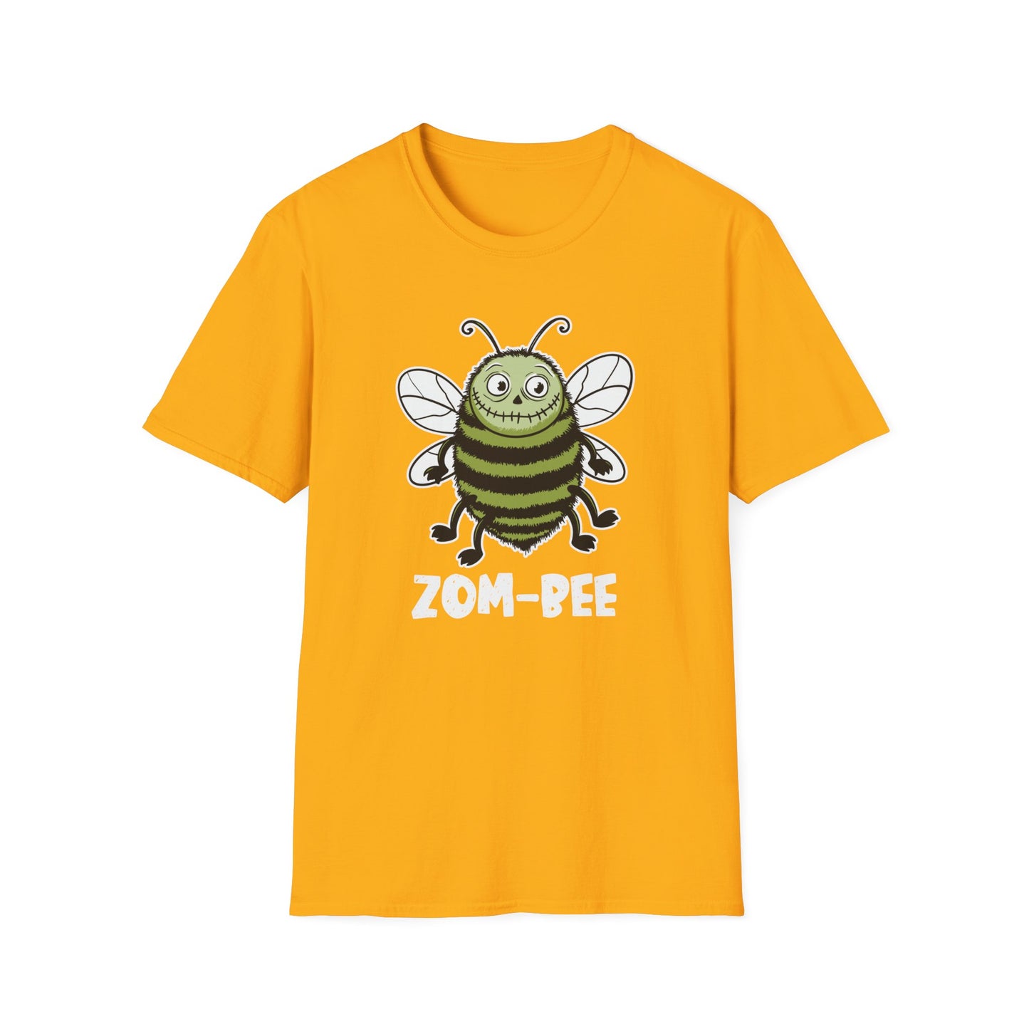 Zom-Bee Unisex Softstyle T-Shirt - Spooky Fun for Halloween