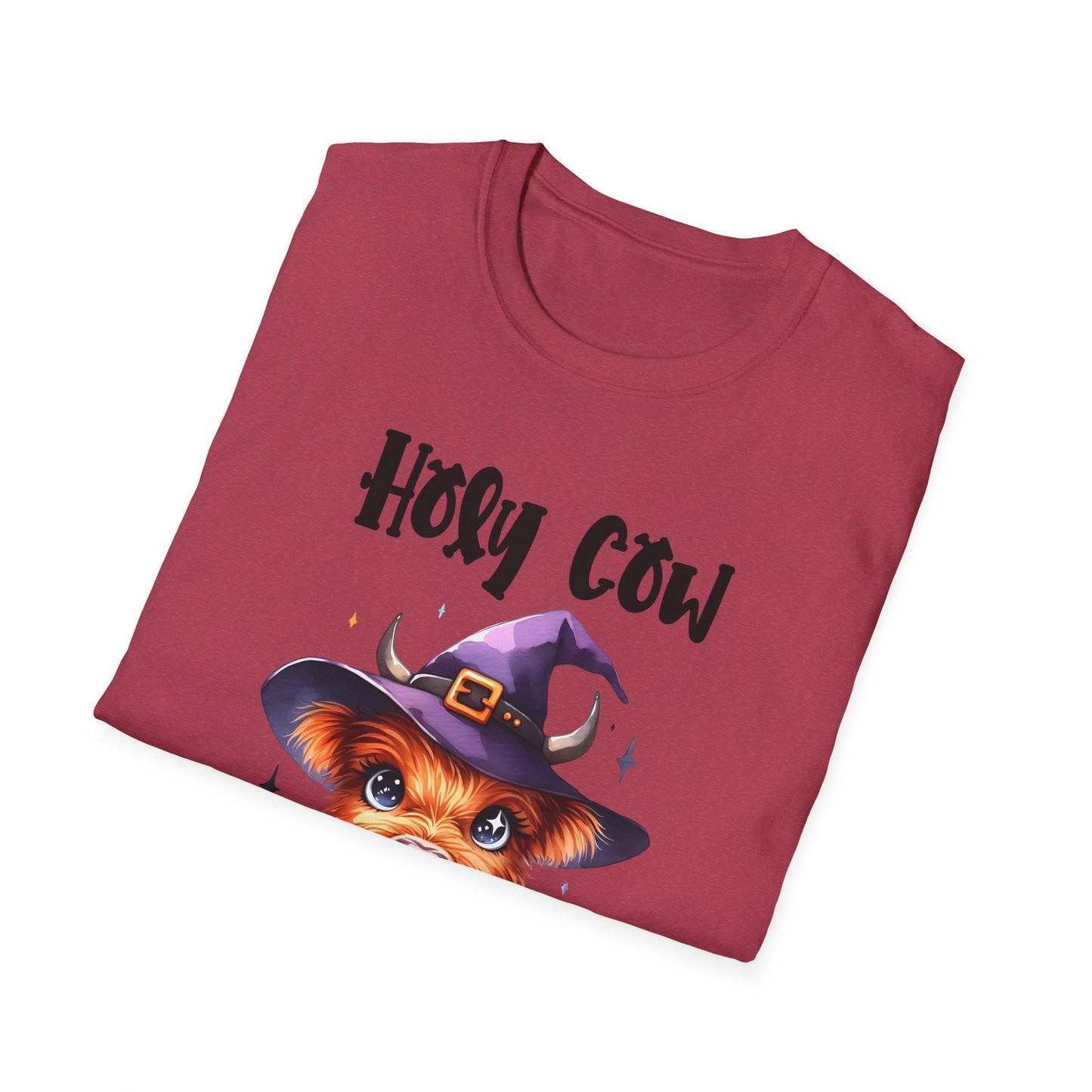 Holy Cow I'm Cute Halloween Cow Unisex Halloween T-Shirt