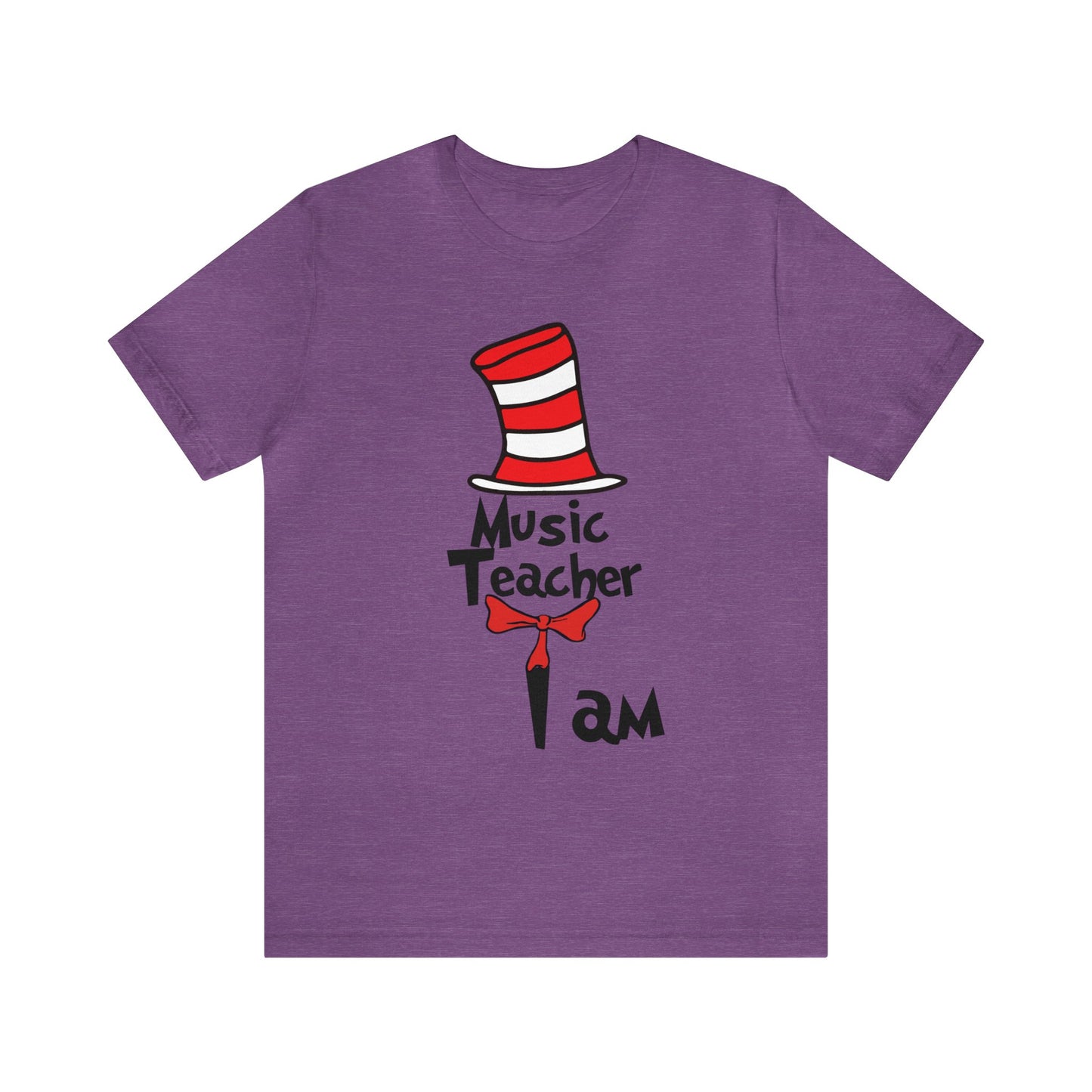 Music Teacher I amUnisex Jersey Short Sleeve Tee