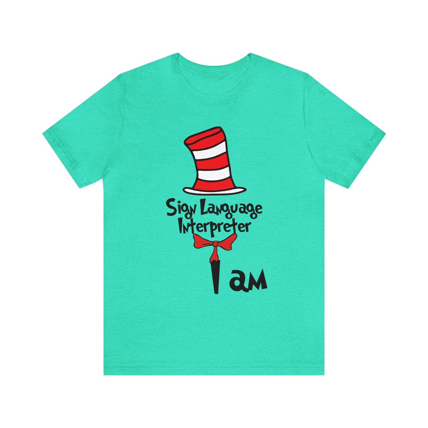 Sign Language I amUnisex Jersey Short Sleeve Tee