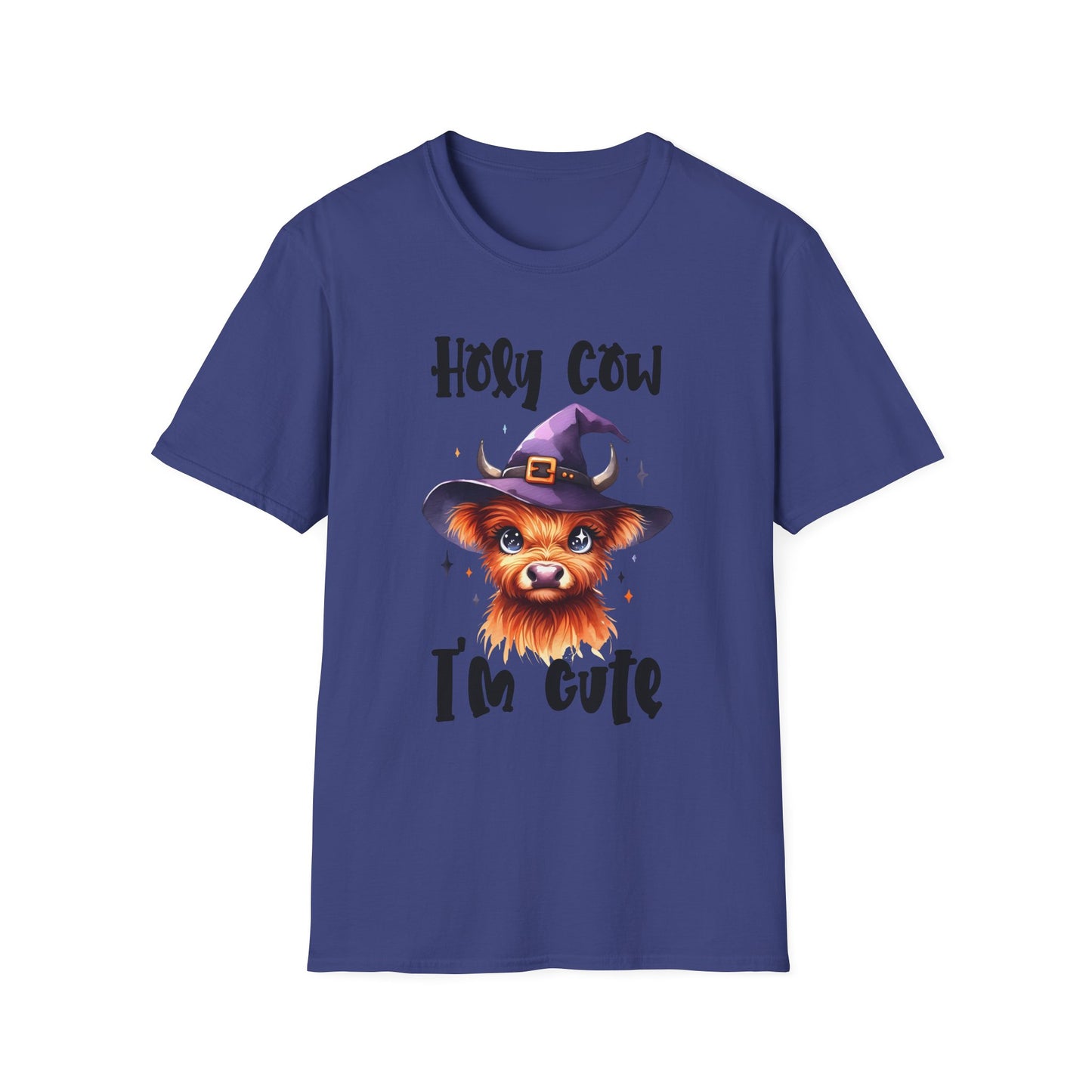 Holy Cow I'm Cute Halloween Cow Unisex Halloween T-Shirt