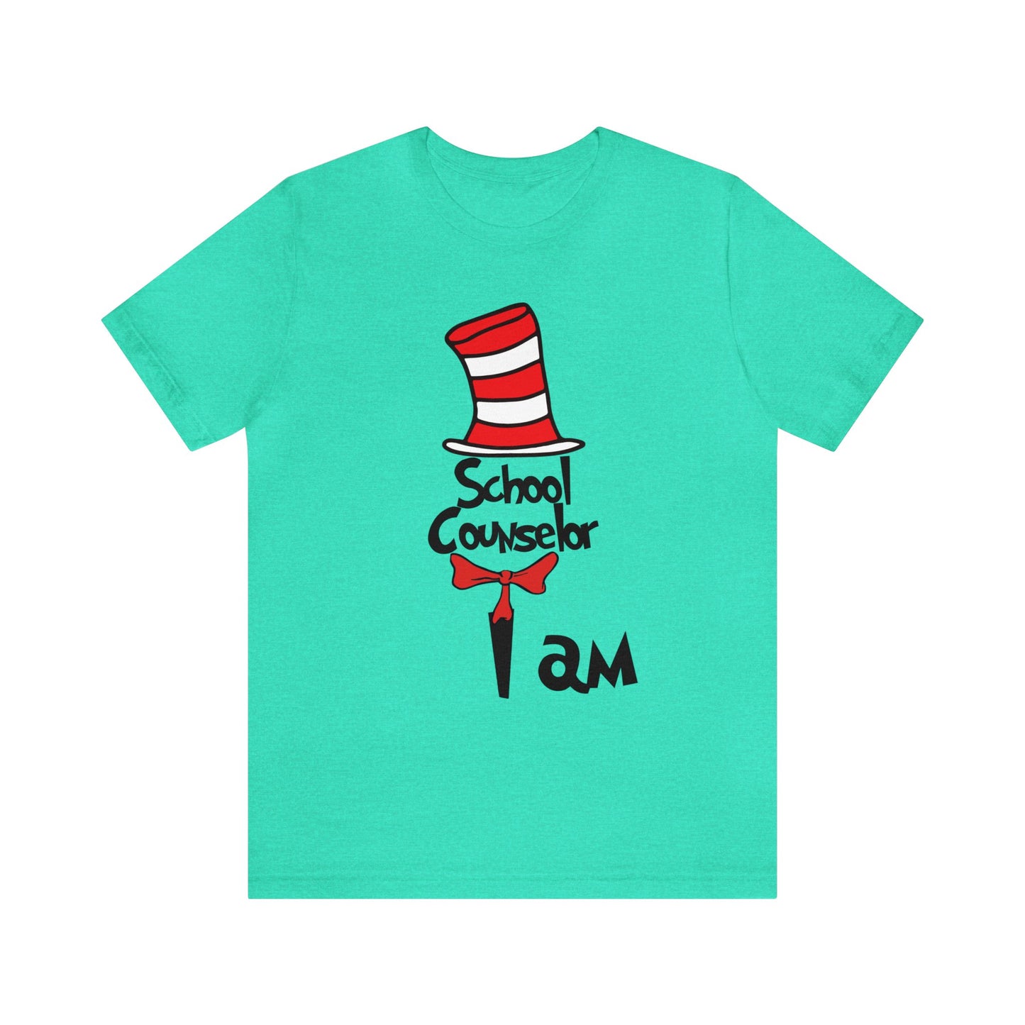 School Counselor I amUnisex Jersey Short Sleeve Tee