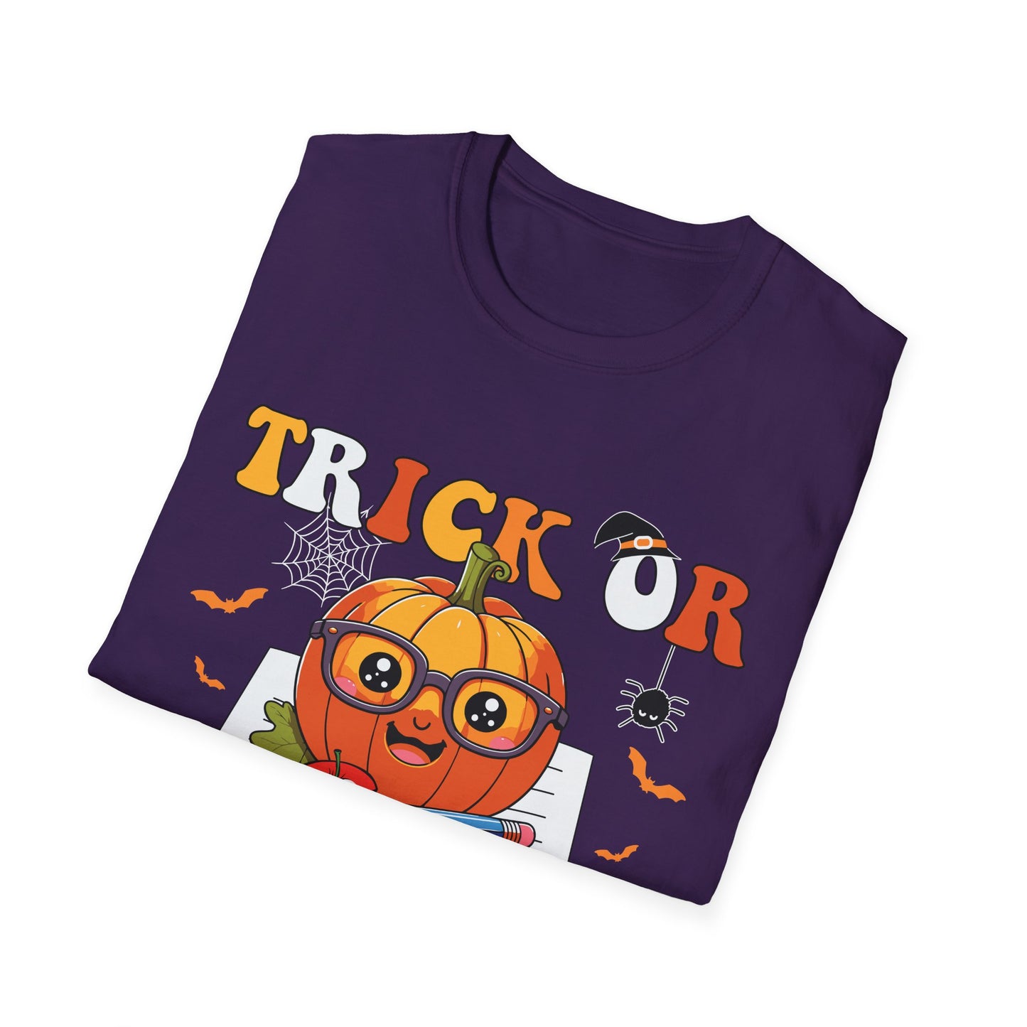 Trick or Teach Unisex Halloween School T-Shirt