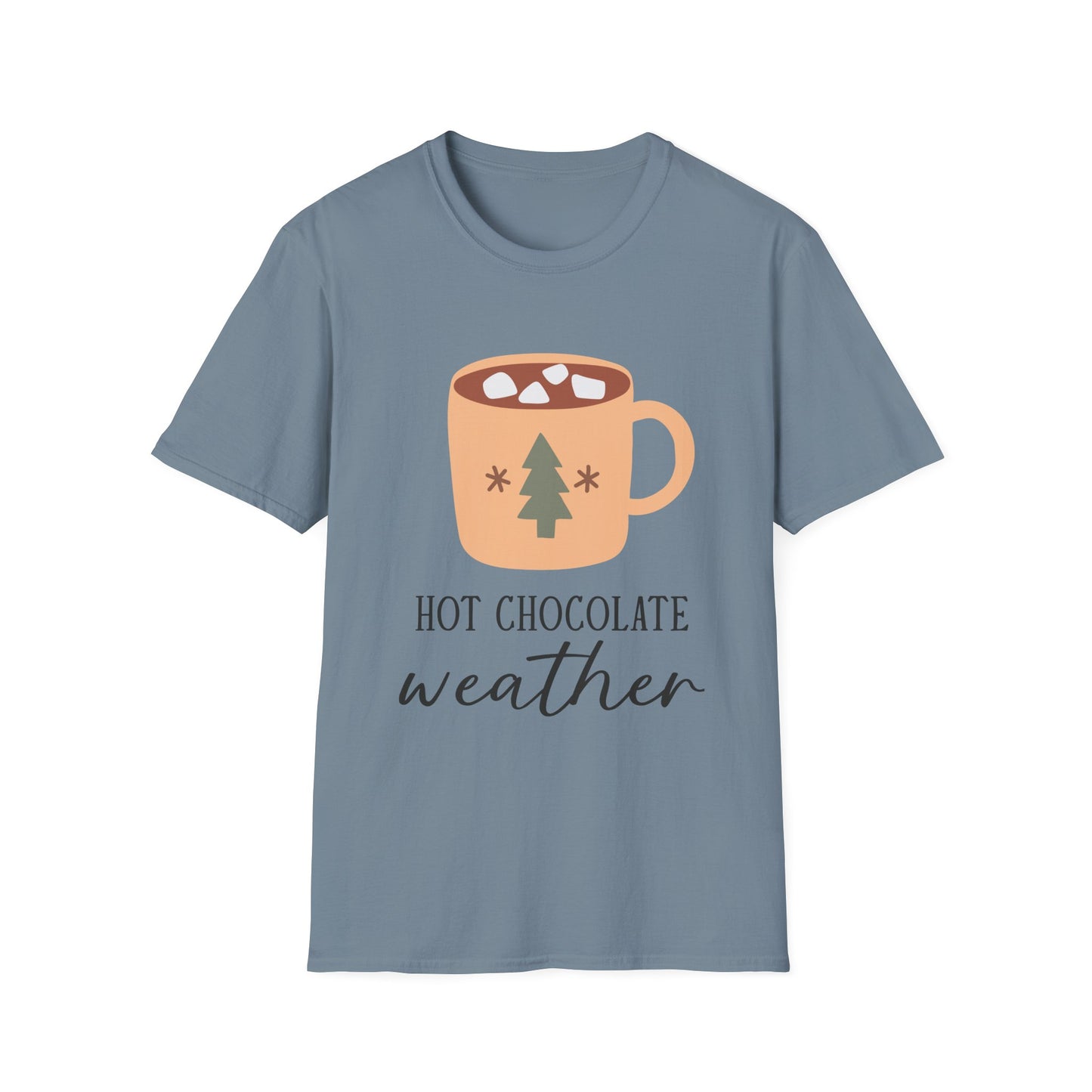 Hot Chocolate Weather Unisex T-Shirt - Cozy Winter Apparel