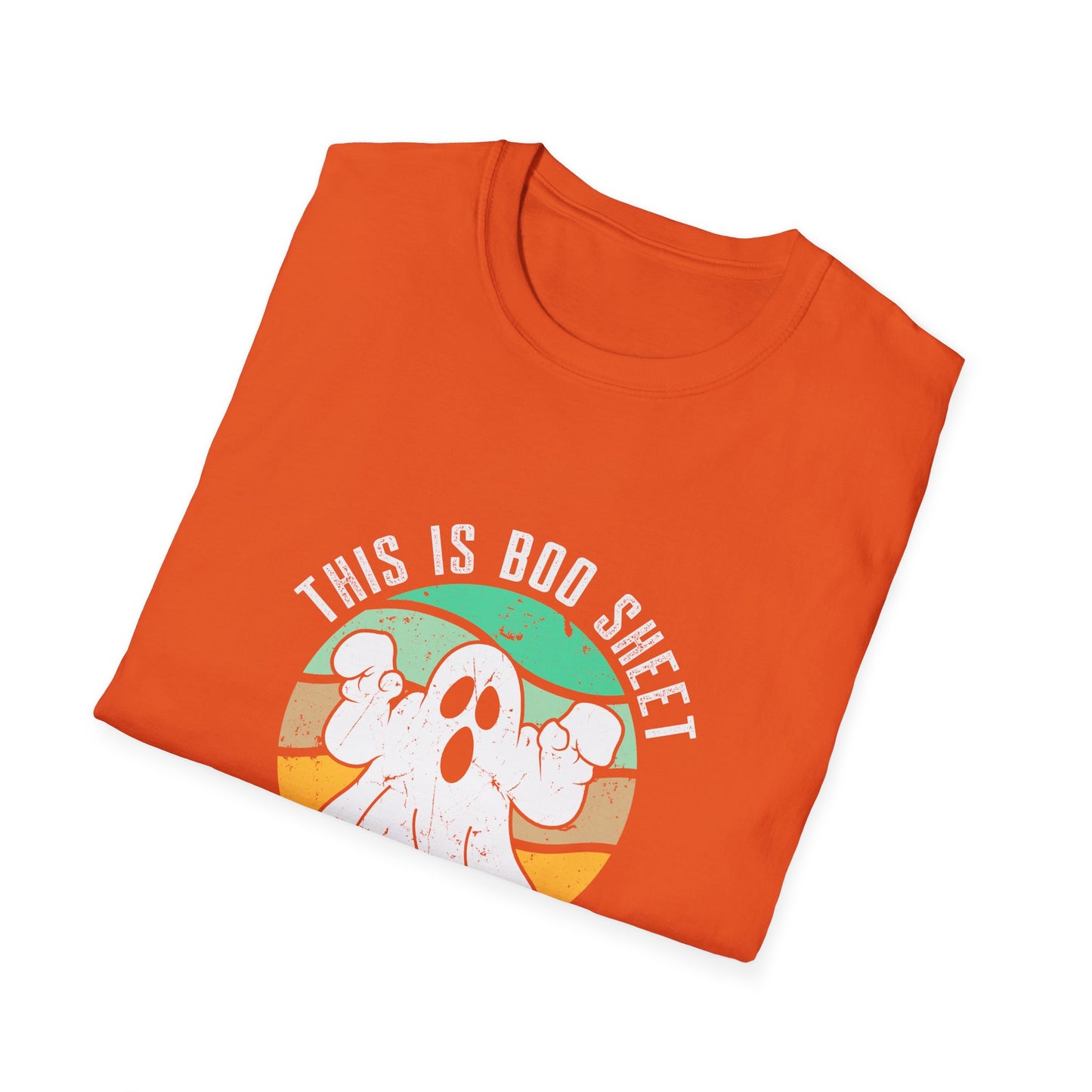 This Is Boo Sheet Unisex Softstyle T-Shirt for Halloween