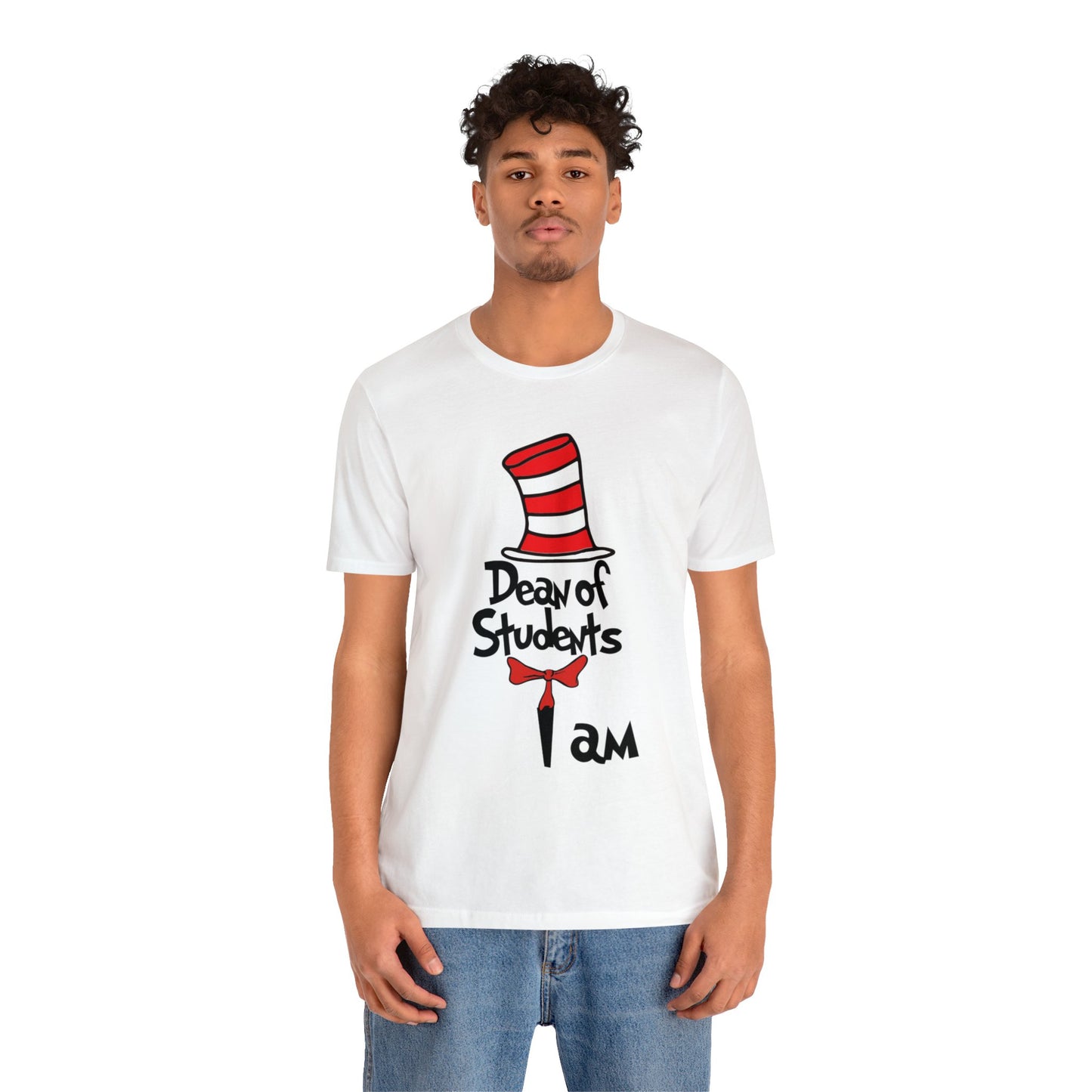 Dean of Students I amUnisex Jersey Short Sleeve Tee