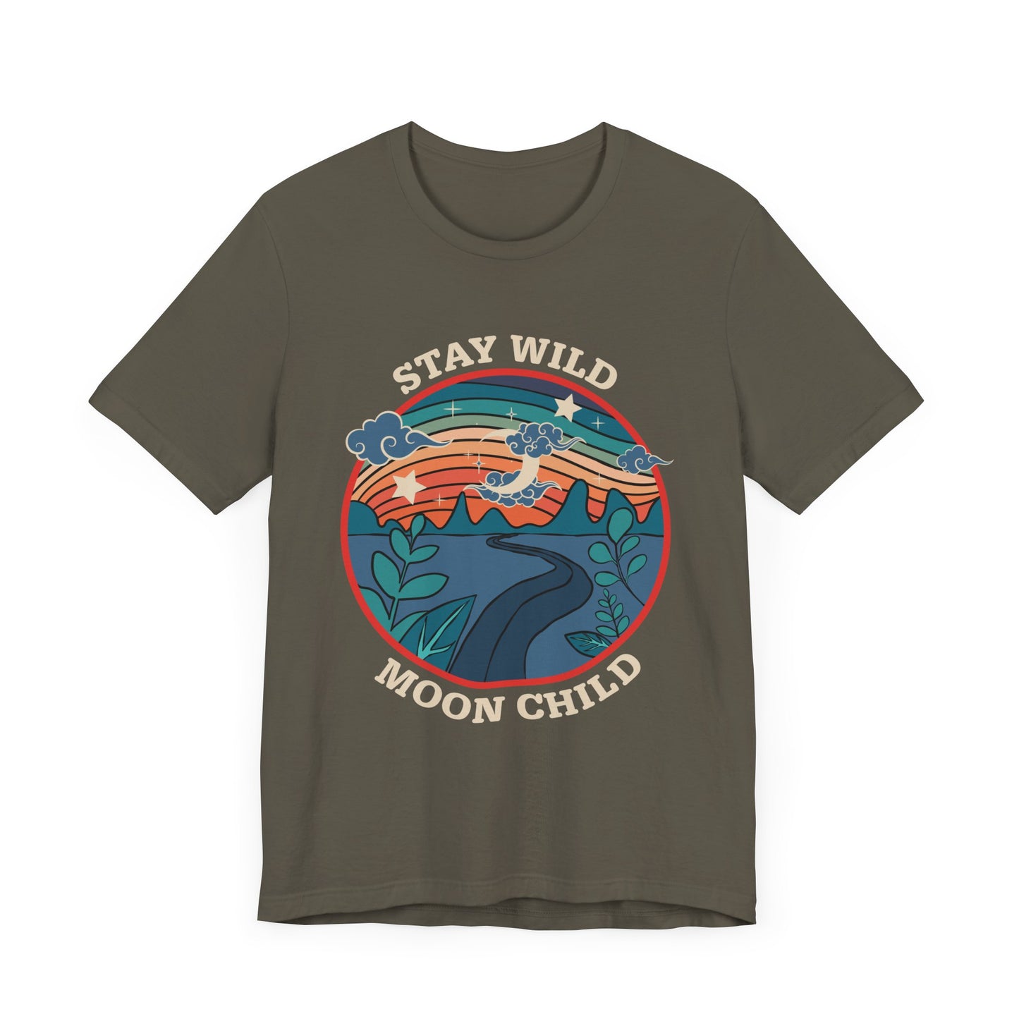 Stay Wild Mood Child Unisex Jersey Short Sleeve Tee