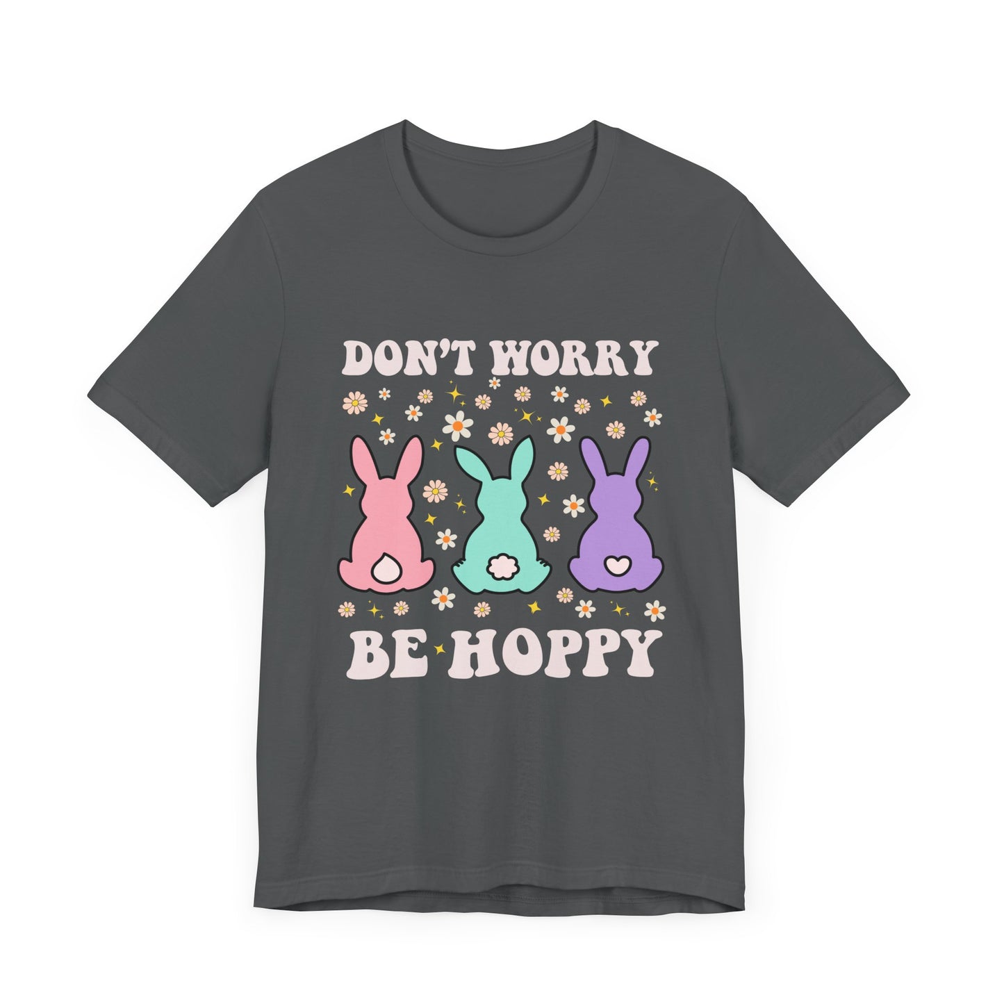 Don't Worry Be Hoppy TShirt Unisex Jersey Short Sleeve Tee