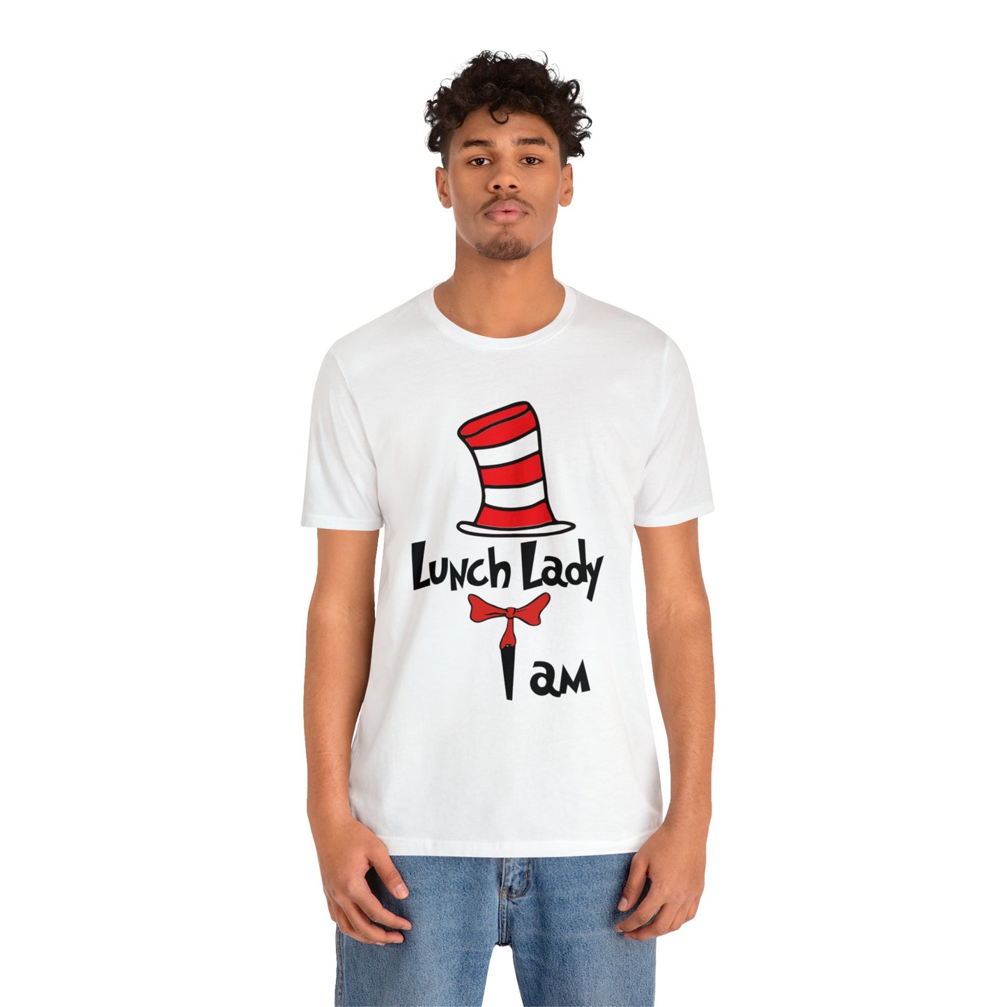 Lunch Lady I amUnisex Jersey Short Sleeve Tee