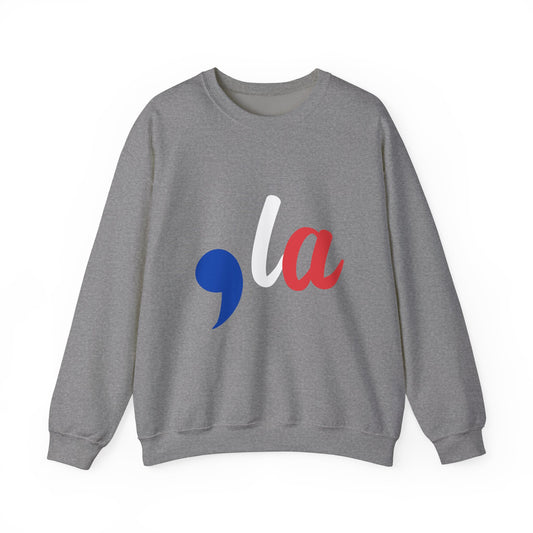 Kamala Unisex Crewneck Sweatshirt - Cozy and Stylish with 'la' Design