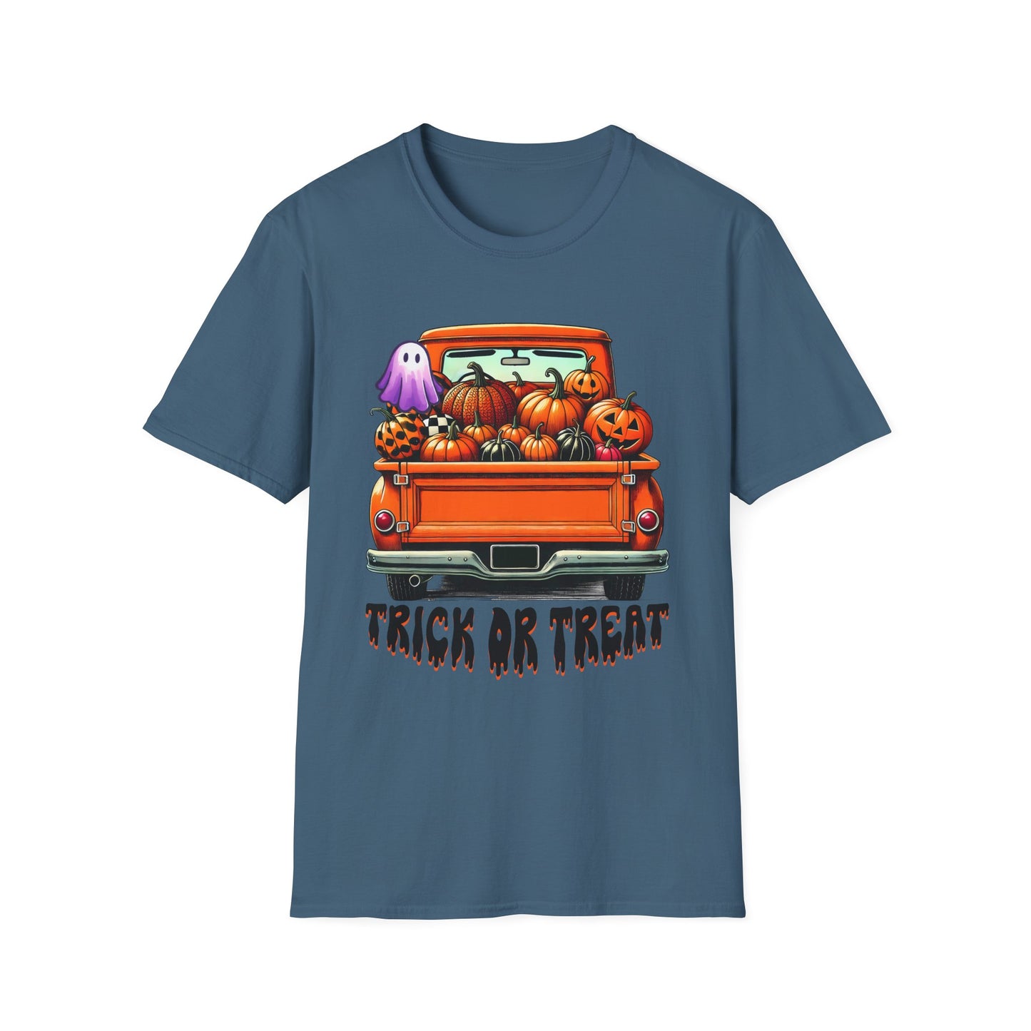 Unisex Halloween T-Shirt - Trick or Treat Vintage Design