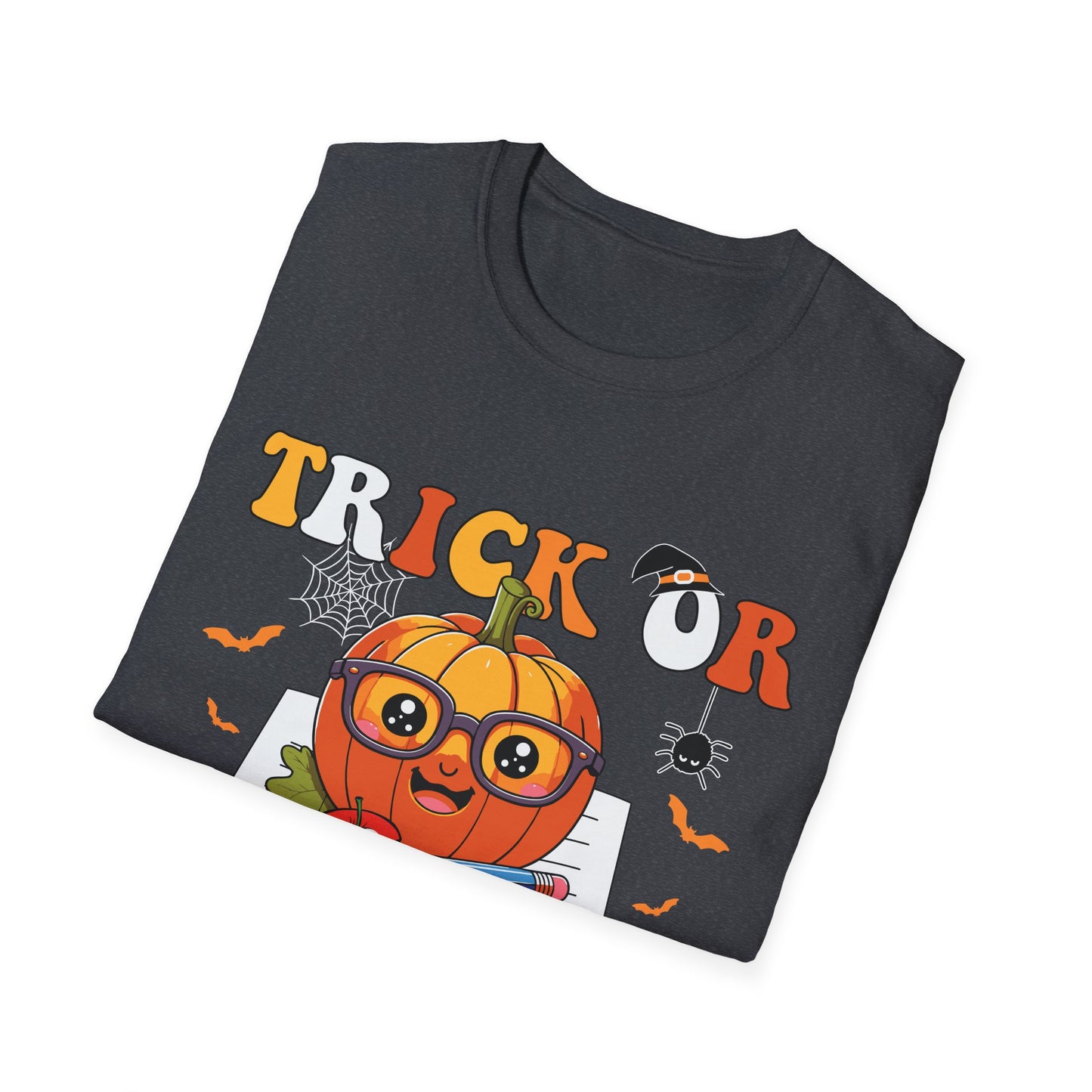 Trick or Teach Unisex Halloween School T-Shirt