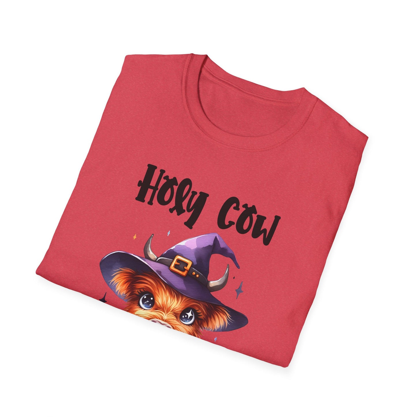 Holy Cow I'm Cute Halloween Cow Unisex Halloween T-Shirt