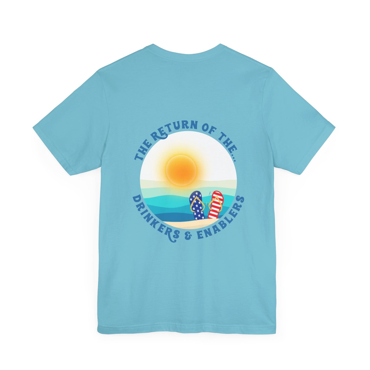 Spring Lake Memorial Day Weekend  Drinkers and Enablers Unisex Jersey Short Sleeve Tee