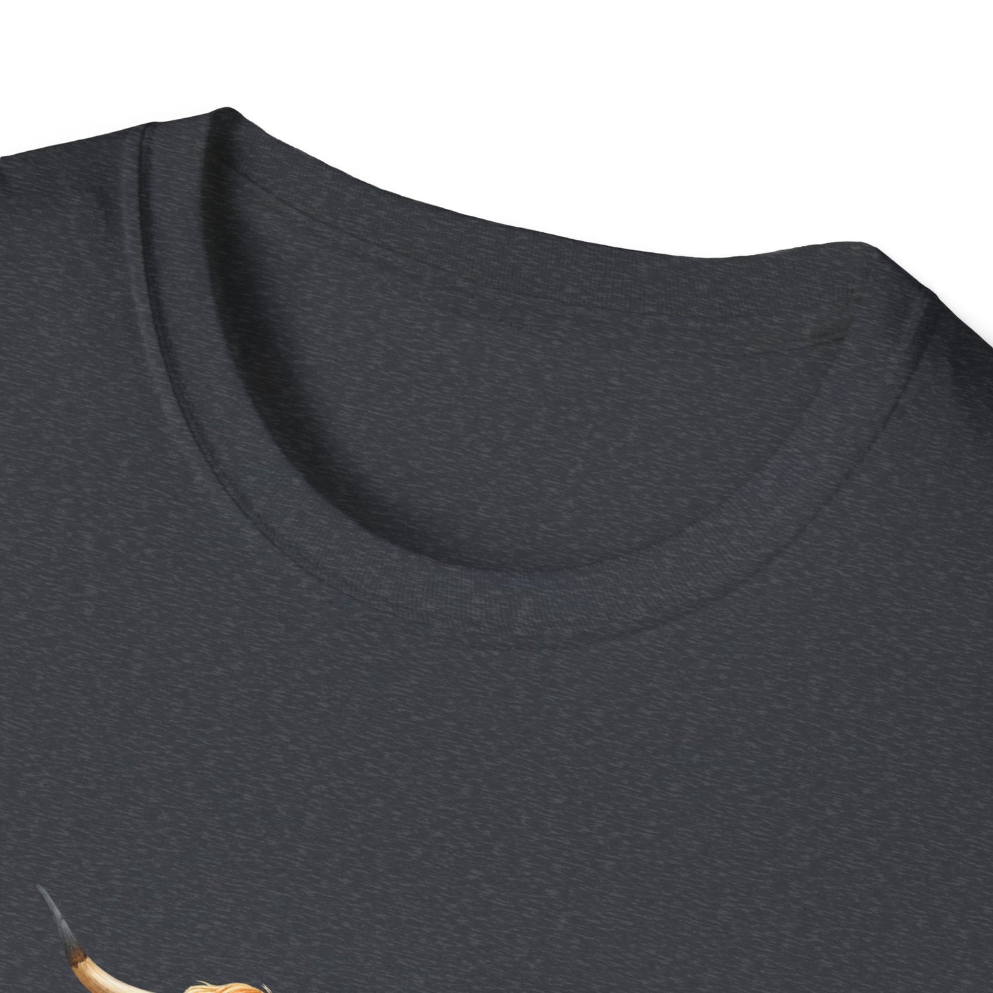 Autumn Cow Graphic T-Shirt - Perfect for Fall Celebrations