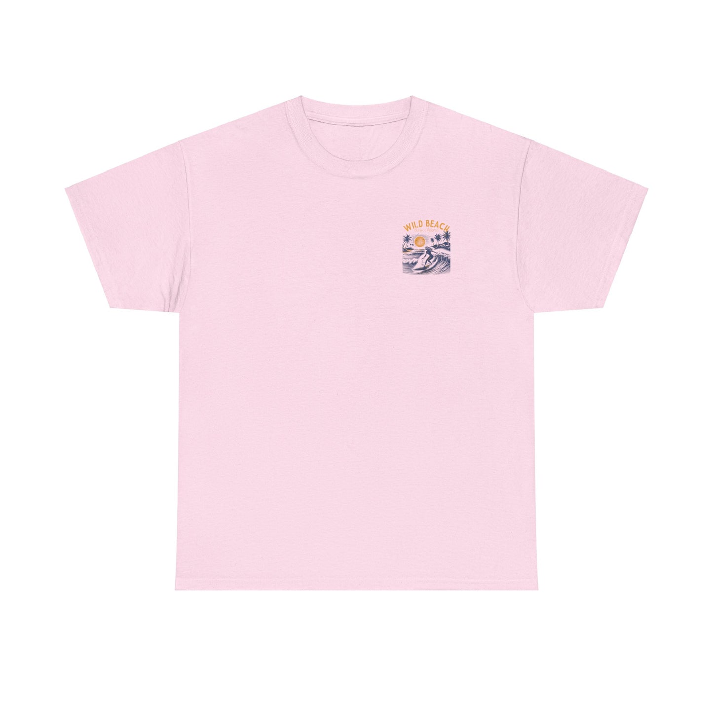 Wild Beach-- Catch the WaveUnisex Heavy Cotton Tee