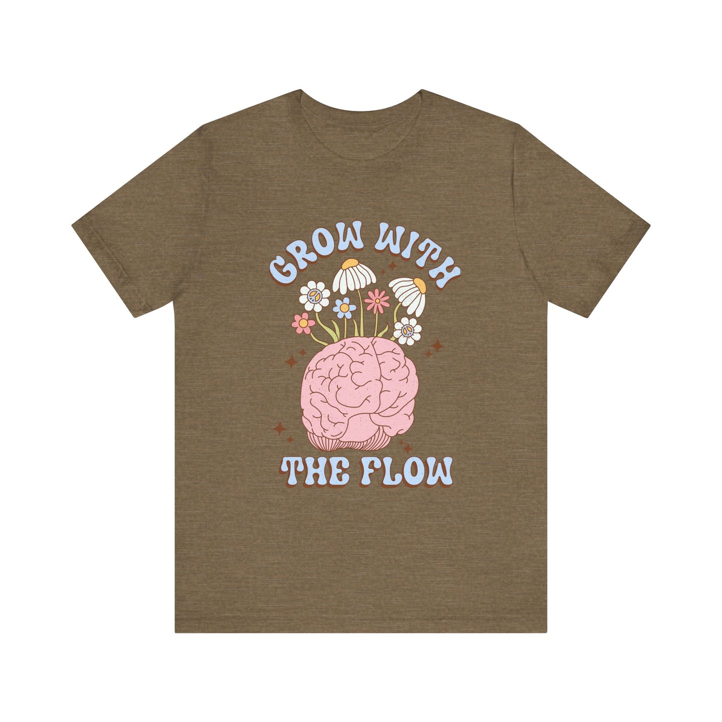 Grow With The Flow Unisex Jersey Short Sleeve Tee