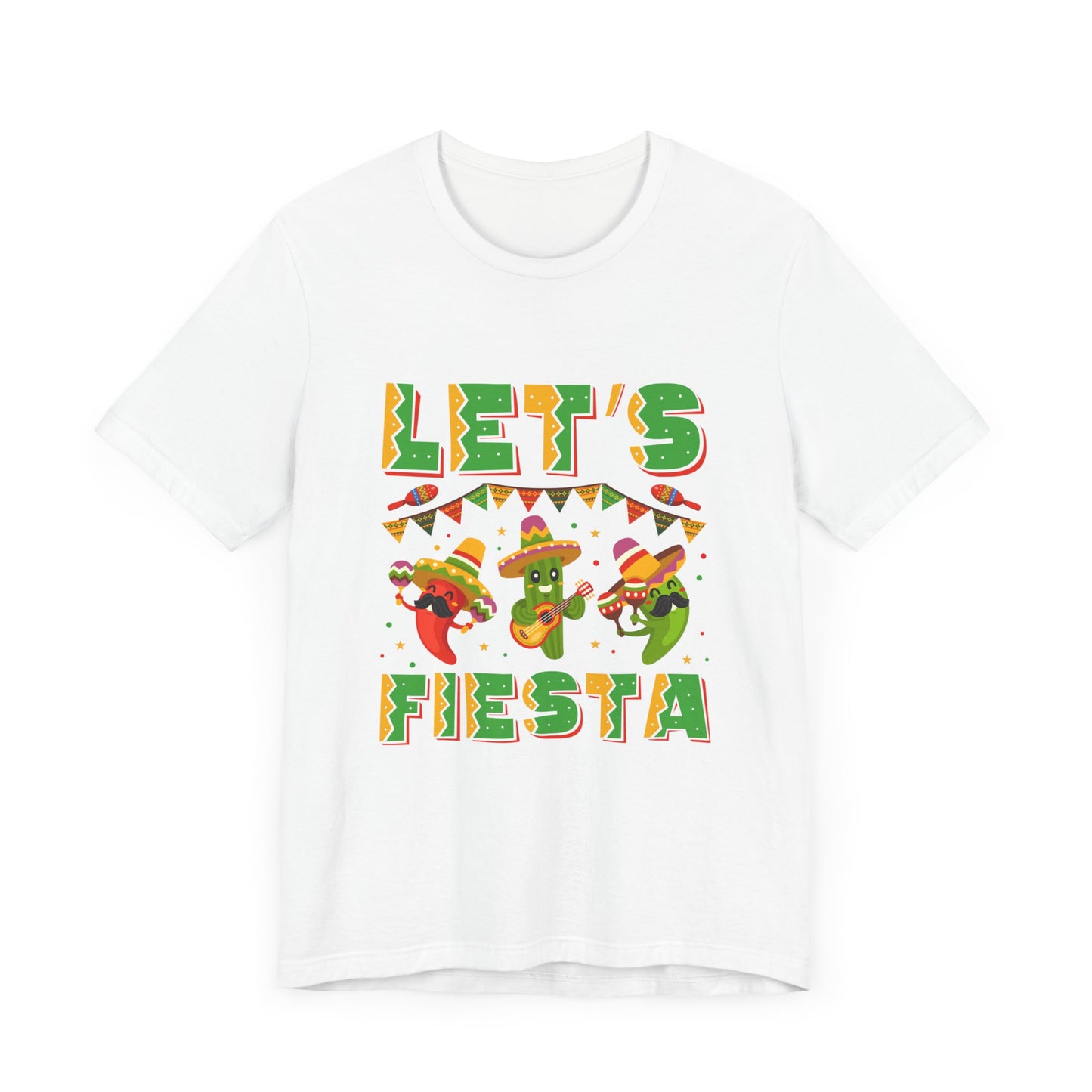 Let's Fiesta Unisex Jersey Short Sleeve Tee