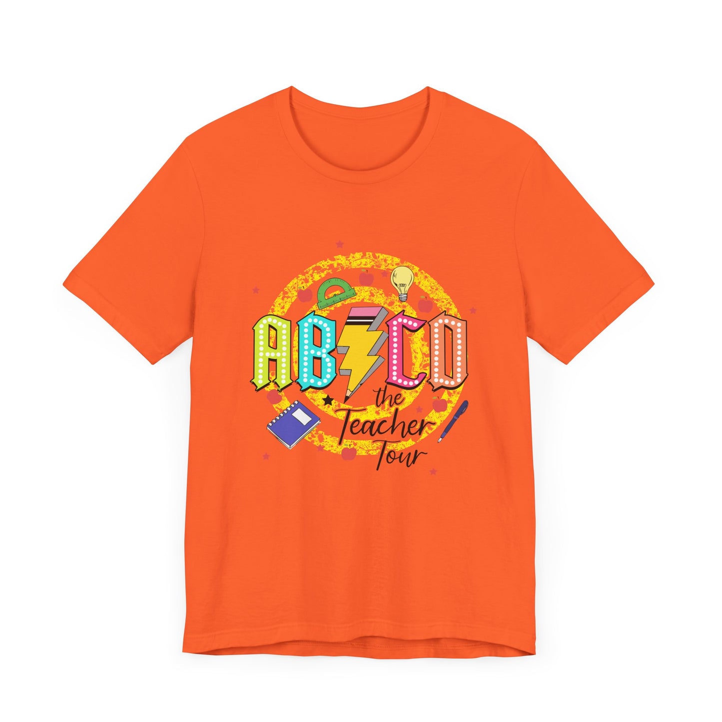 AB/CD Teacher Tour Unisex Jersey Short Sleeve Tee