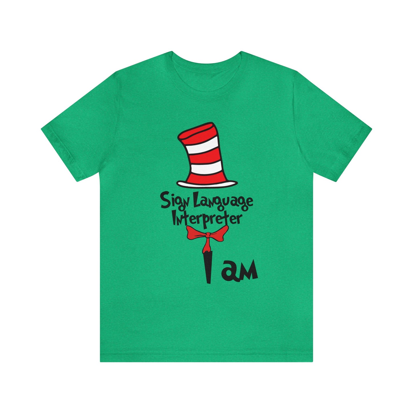 Sign Language I amUnisex Jersey Short Sleeve Tee