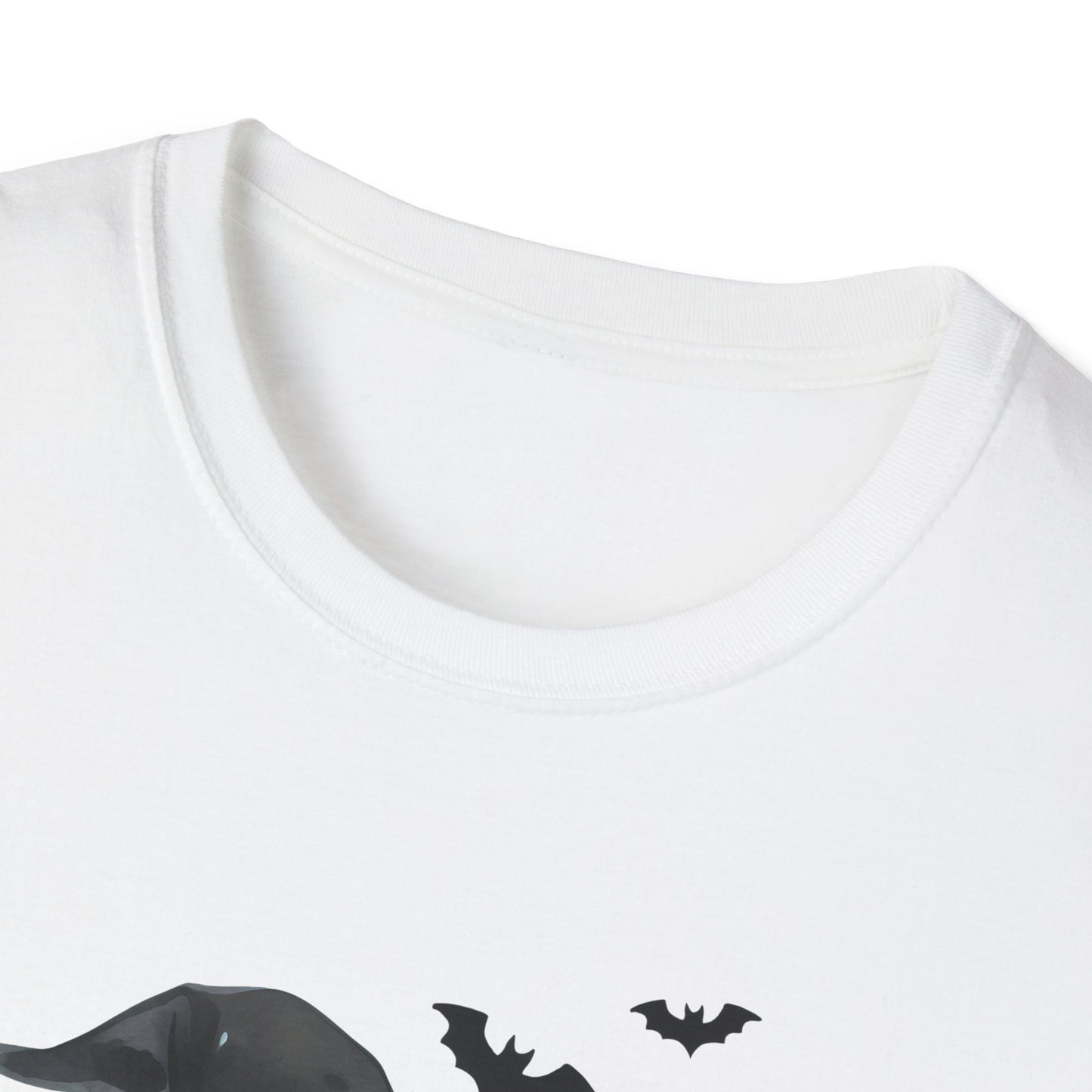 Spooky Heifer Halloween Cow Unisex Softstyle T-Shirt for Halloween