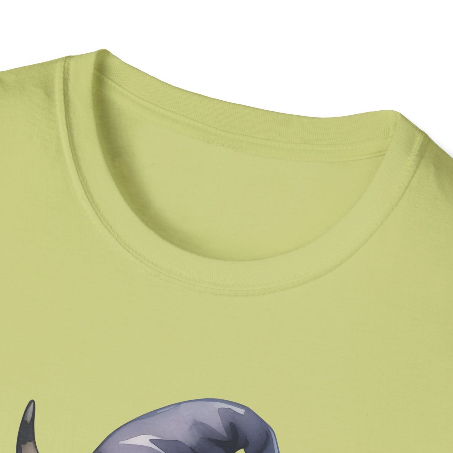 Funny Cow Halloween T-Shirt - "Bull Sheet" Unisex Softstyle Tee