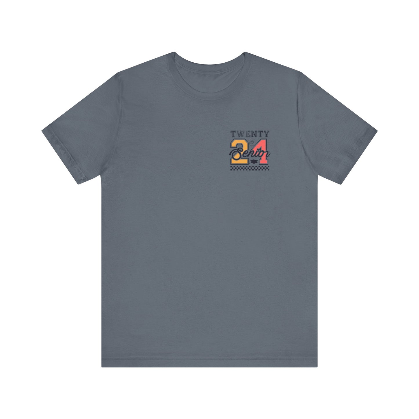 2024 Senior Front and Back Unisex Jersey Short Sleeve Tee