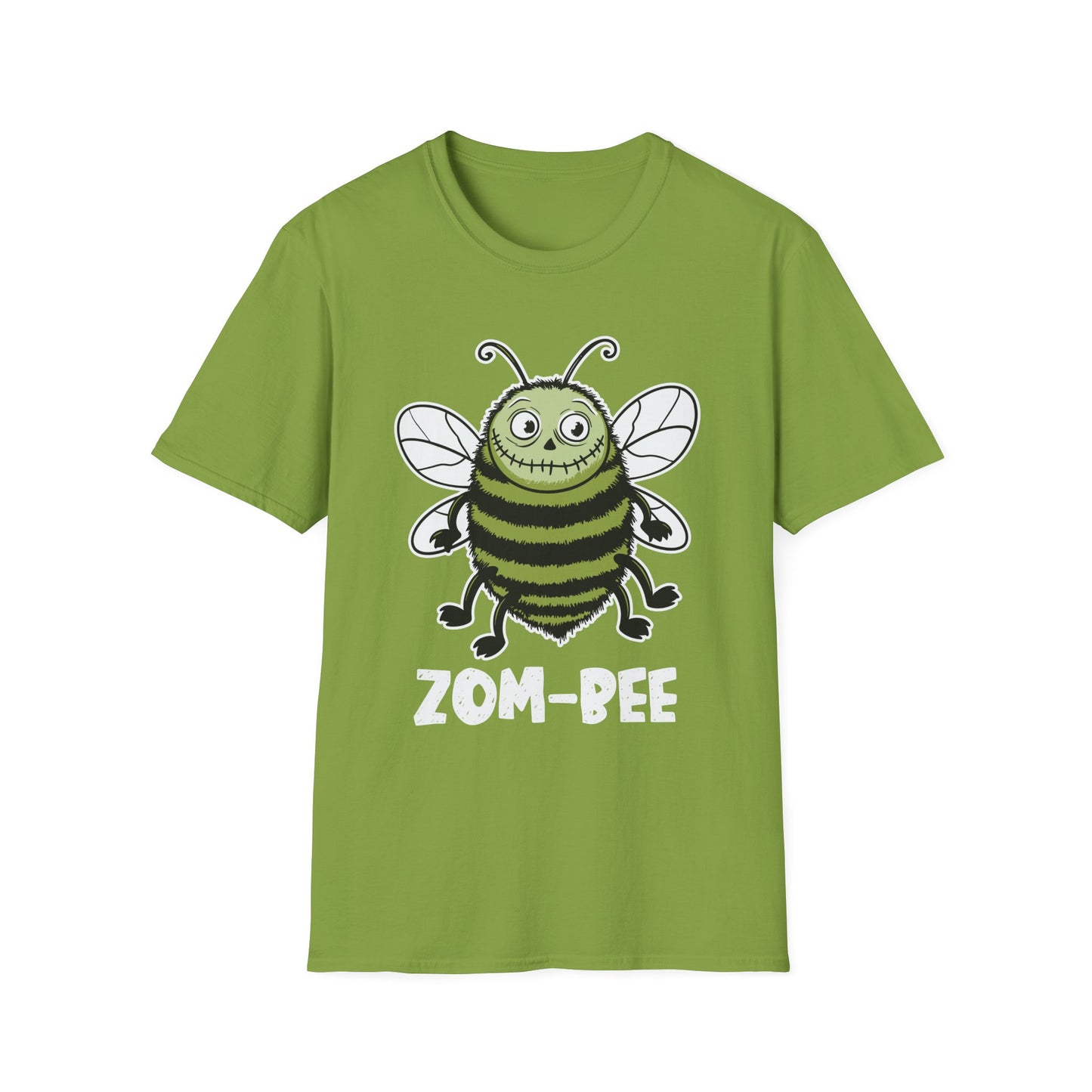 Zom-Bee Unisex Softstyle T-Shirt - Spooky Fun for Halloween