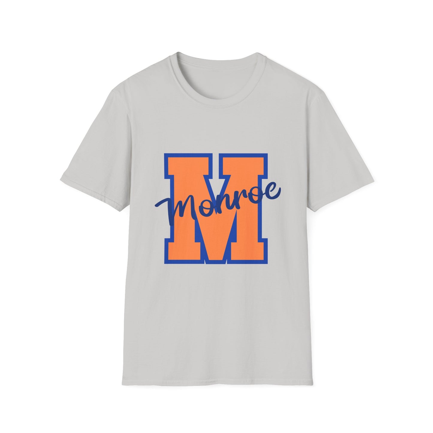 Monroe Orange M  Unisex Softstyle T-Shirt