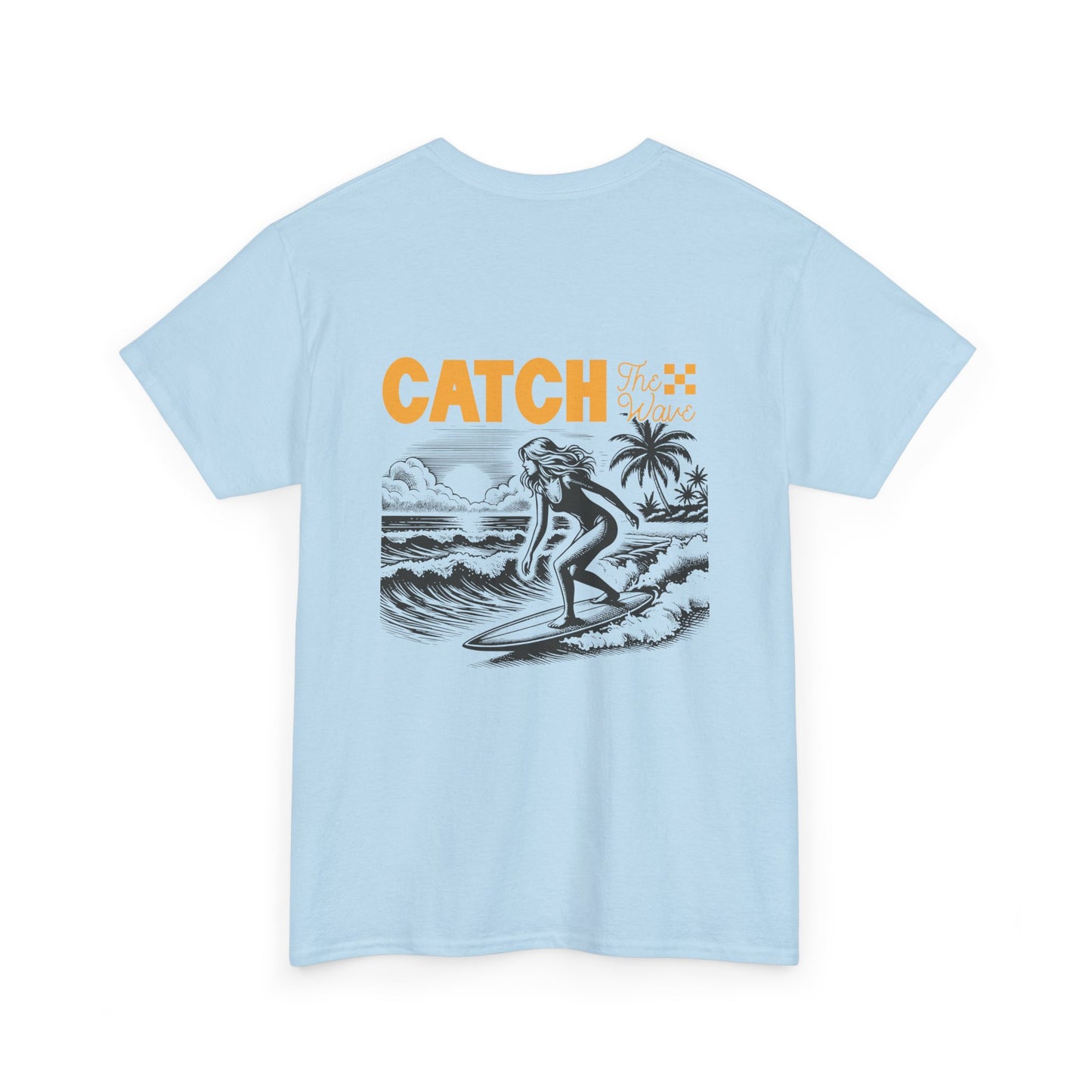 Wild Beach-- Catch the WaveUnisex Heavy Cotton Tee