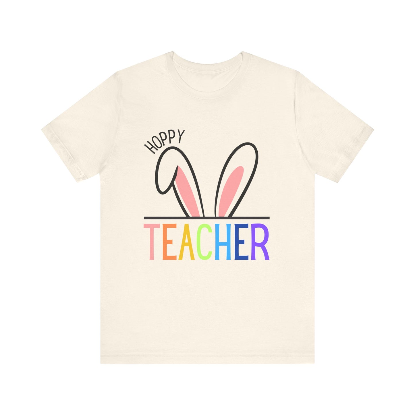 Hoppy Teacher Unisex Jersey Short Sleeve Tee