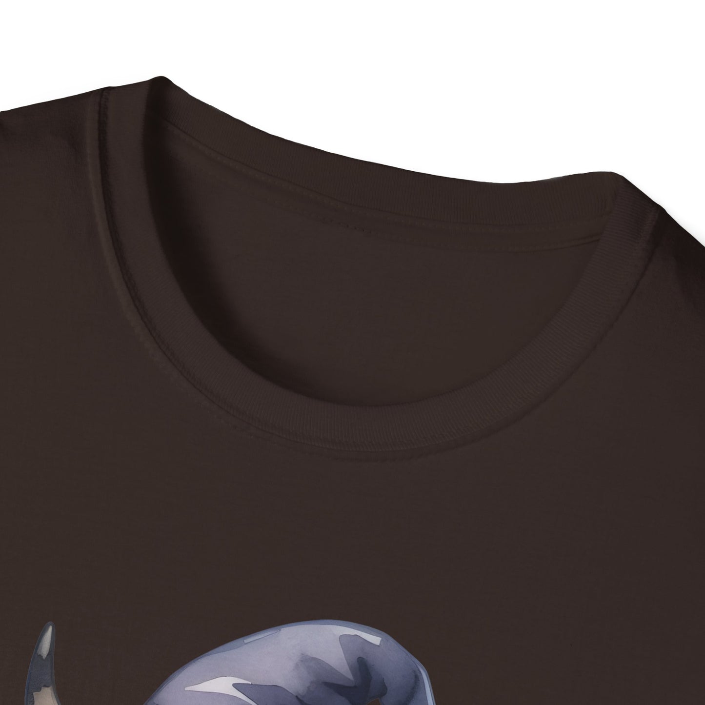 Funny Cow Halloween T-Shirt - "Bull Sheet" Unisex Softstyle Tee