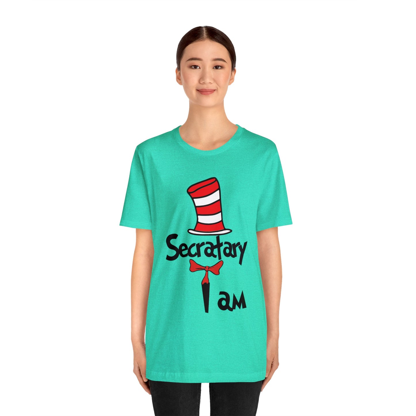 Secretary I amUnisex Jersey Short Sleeve Tee