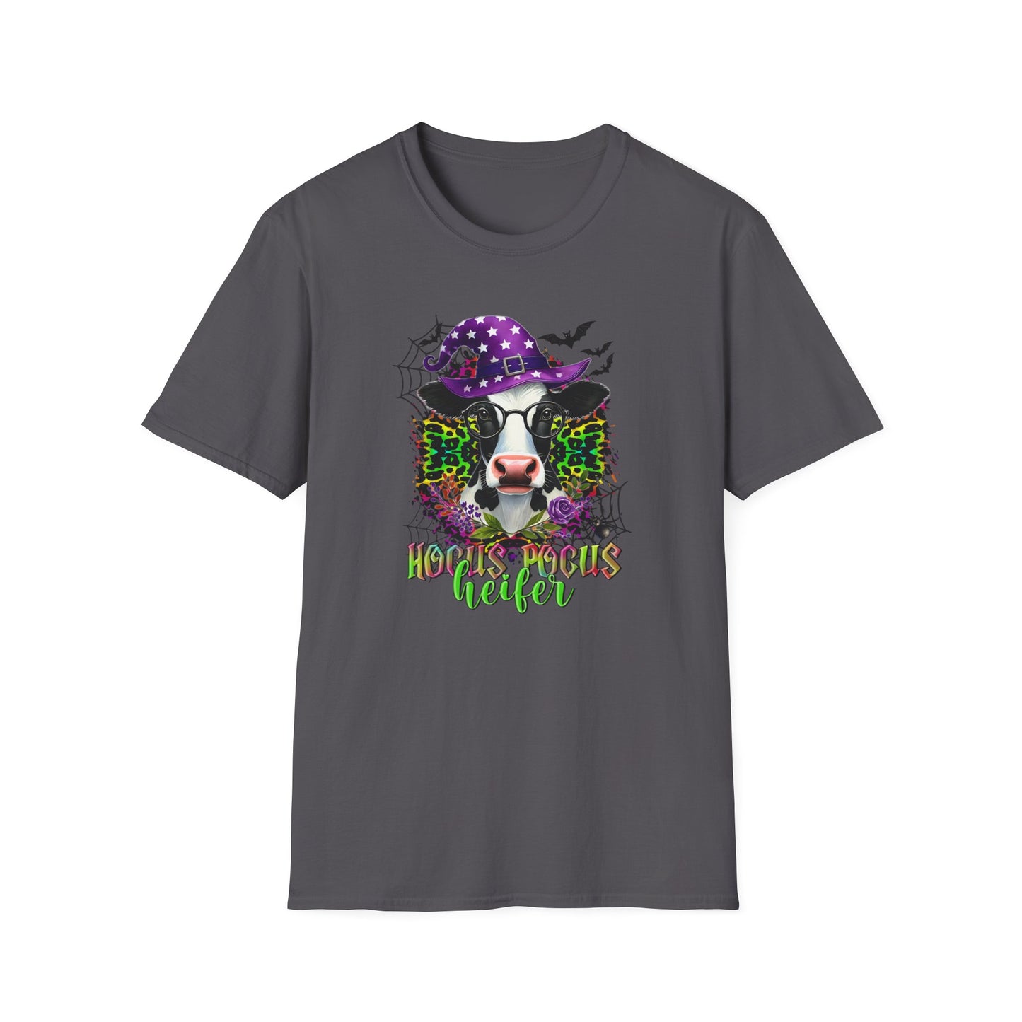 Spooky Cow Halloween T-Shirt - Hocus Pocus Heifer Design